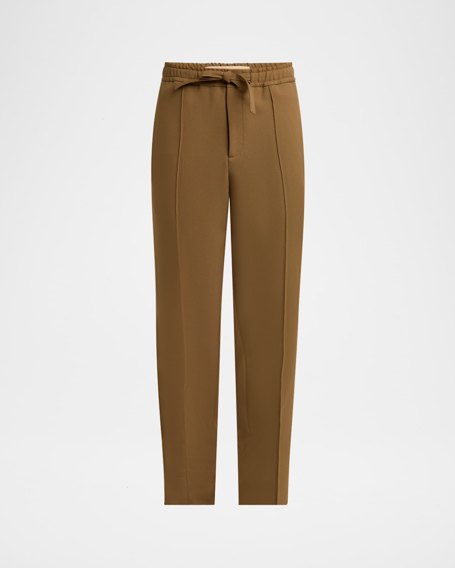 Men's Pintuck-Front Drawstring Pants 0