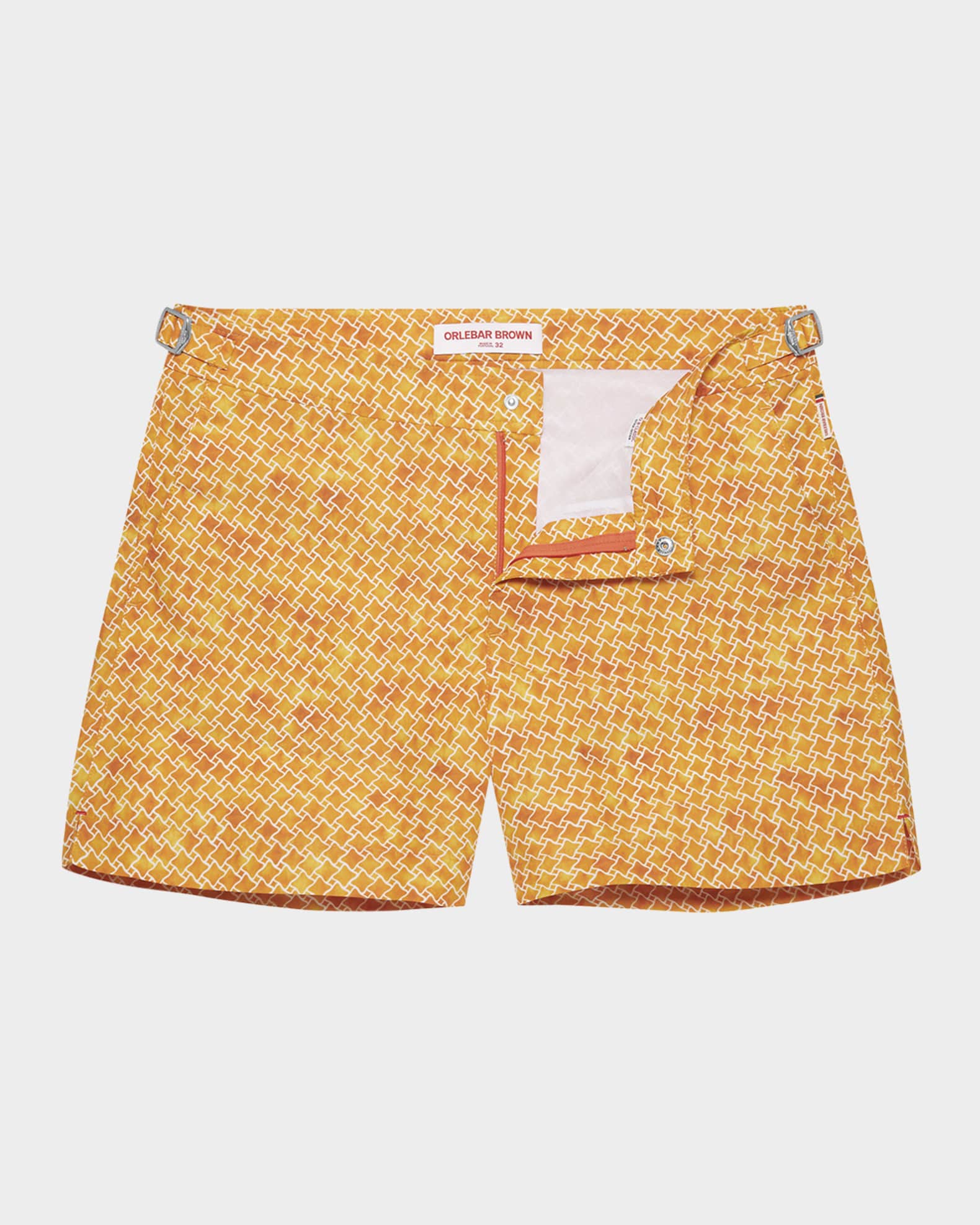 Men's Setter Geo-Print Swim Shorts 0