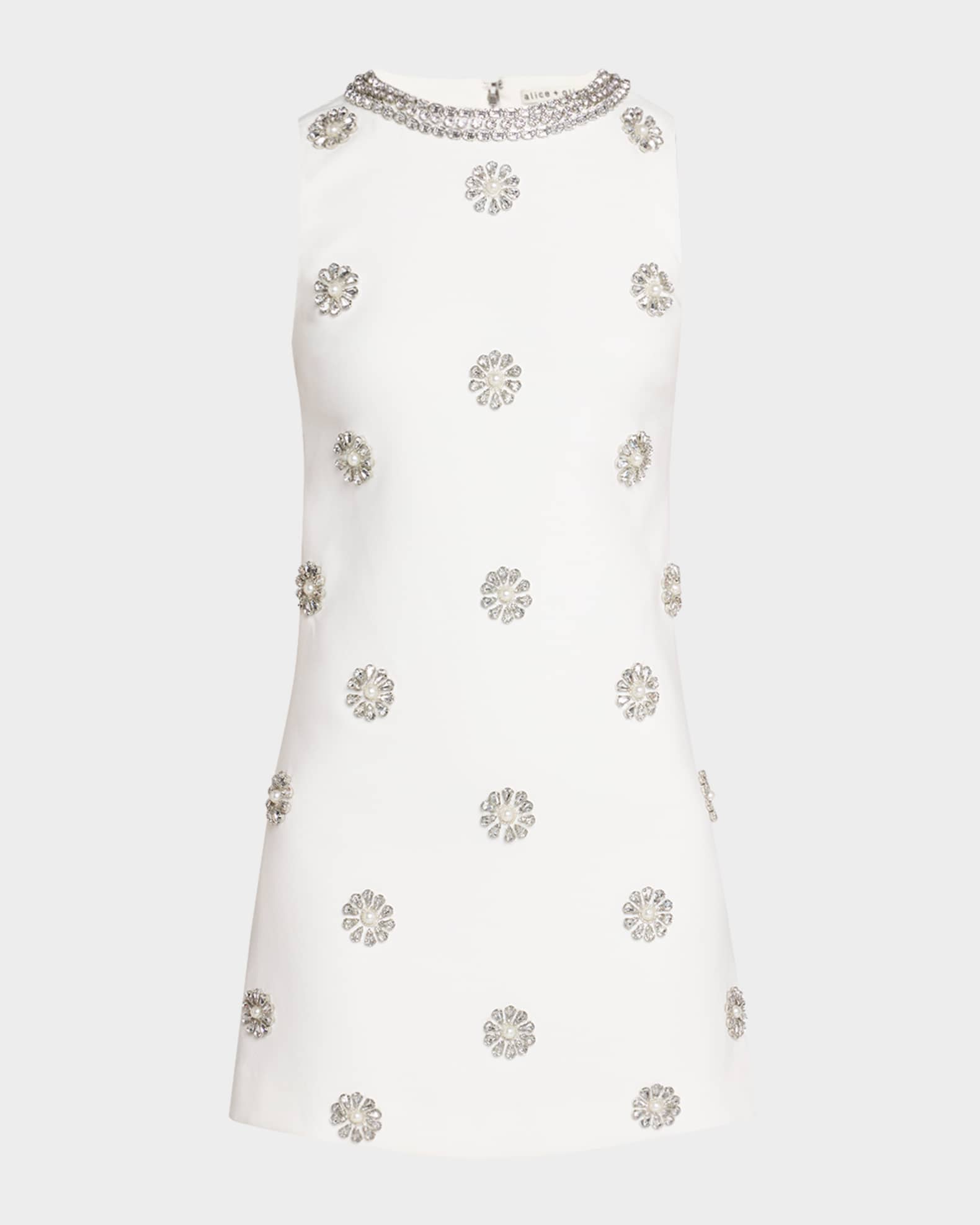Alice+Olivia■Clyde Shift Dress - Exlusive■ドレス Alice + Olivia Clyde Tweed A-Line Shift Dress | Neiman Marcus