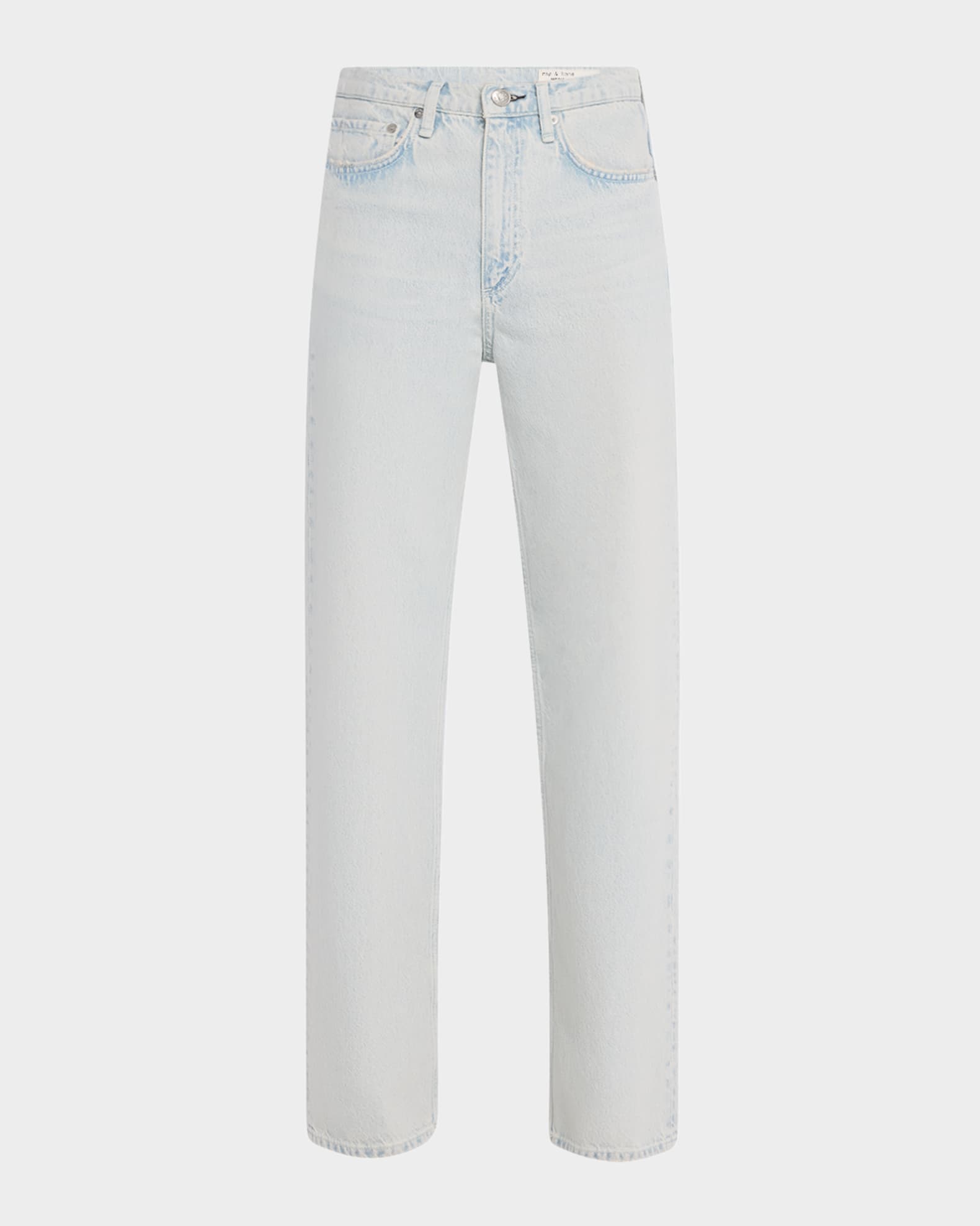 Shea High-Rise Straight-Leg Jeans 0