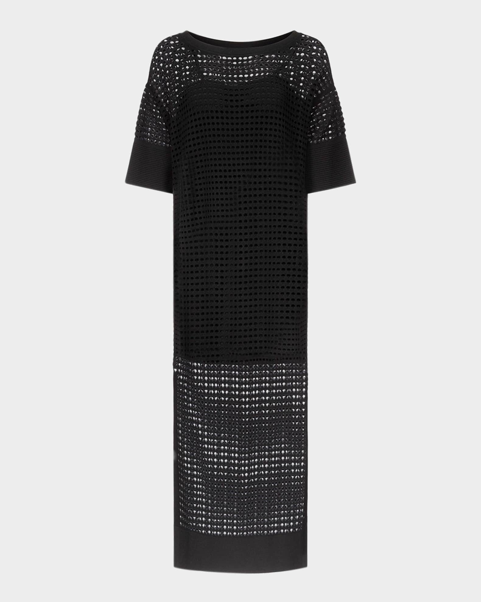 Diane von Furstenberg Tallullah Mesh Knit Maxi Caftan