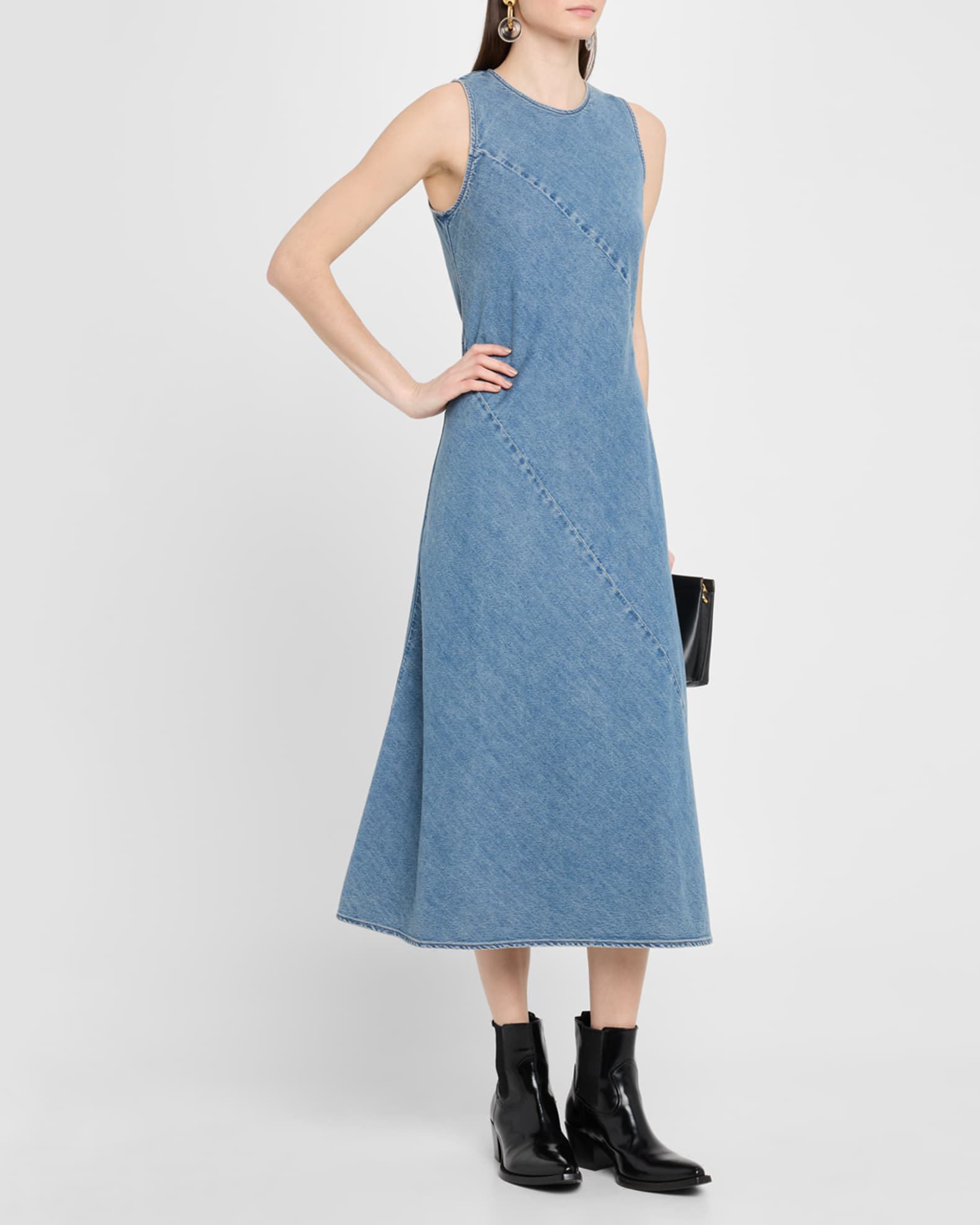 Lisbon Ultra Featherweight Denim Dress 1
