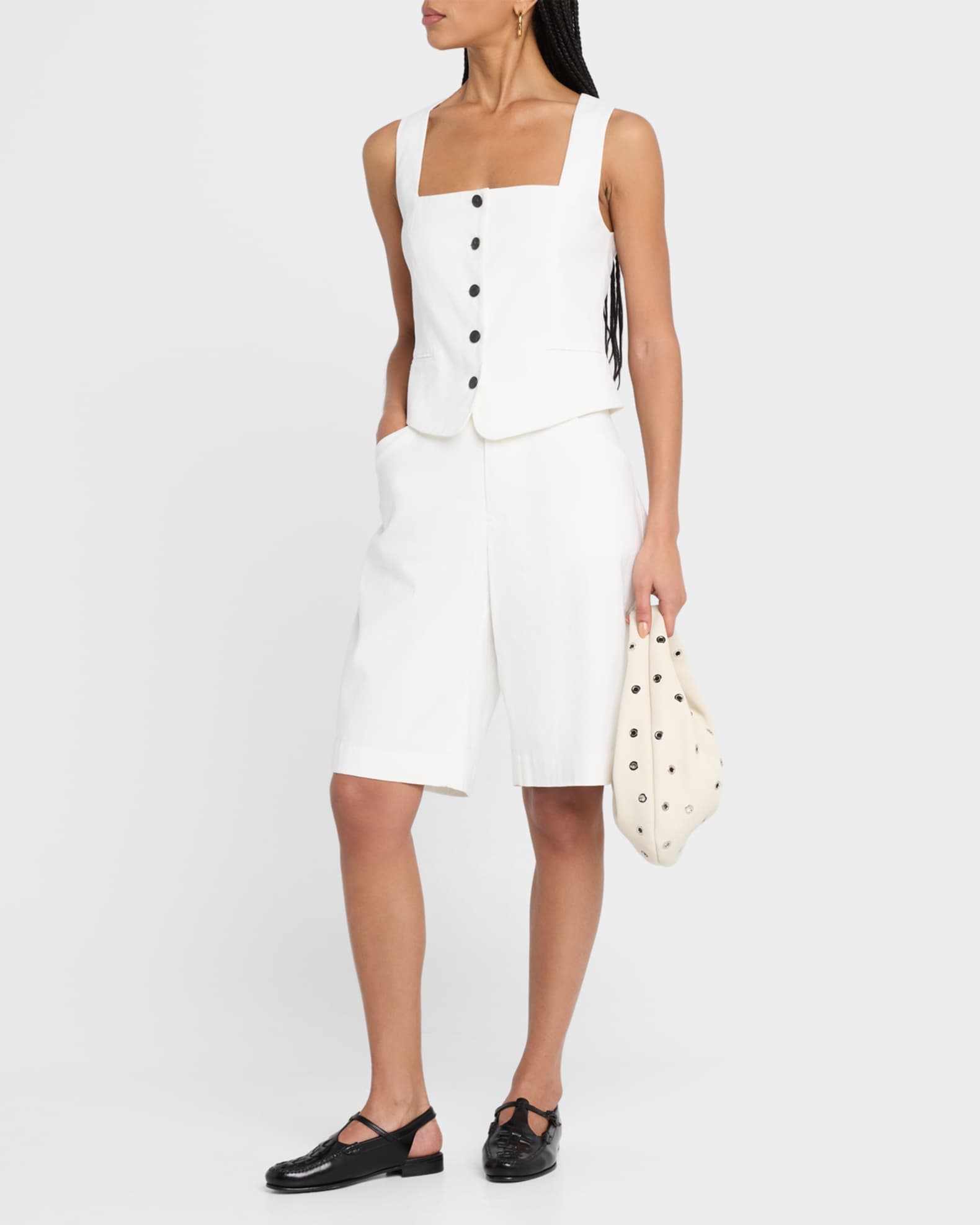Mariana Linen Vest 1