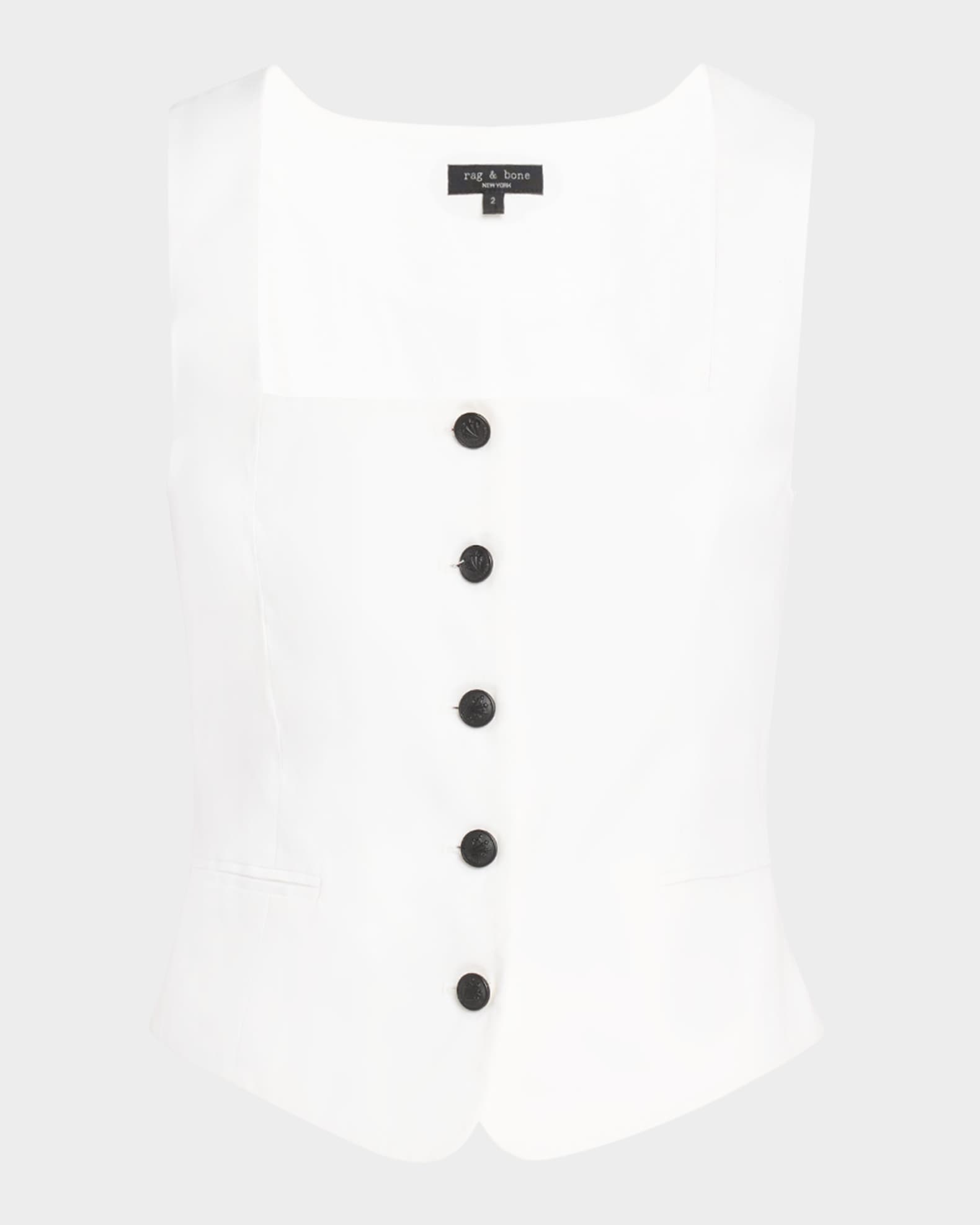 Mariana Linen Vest 0