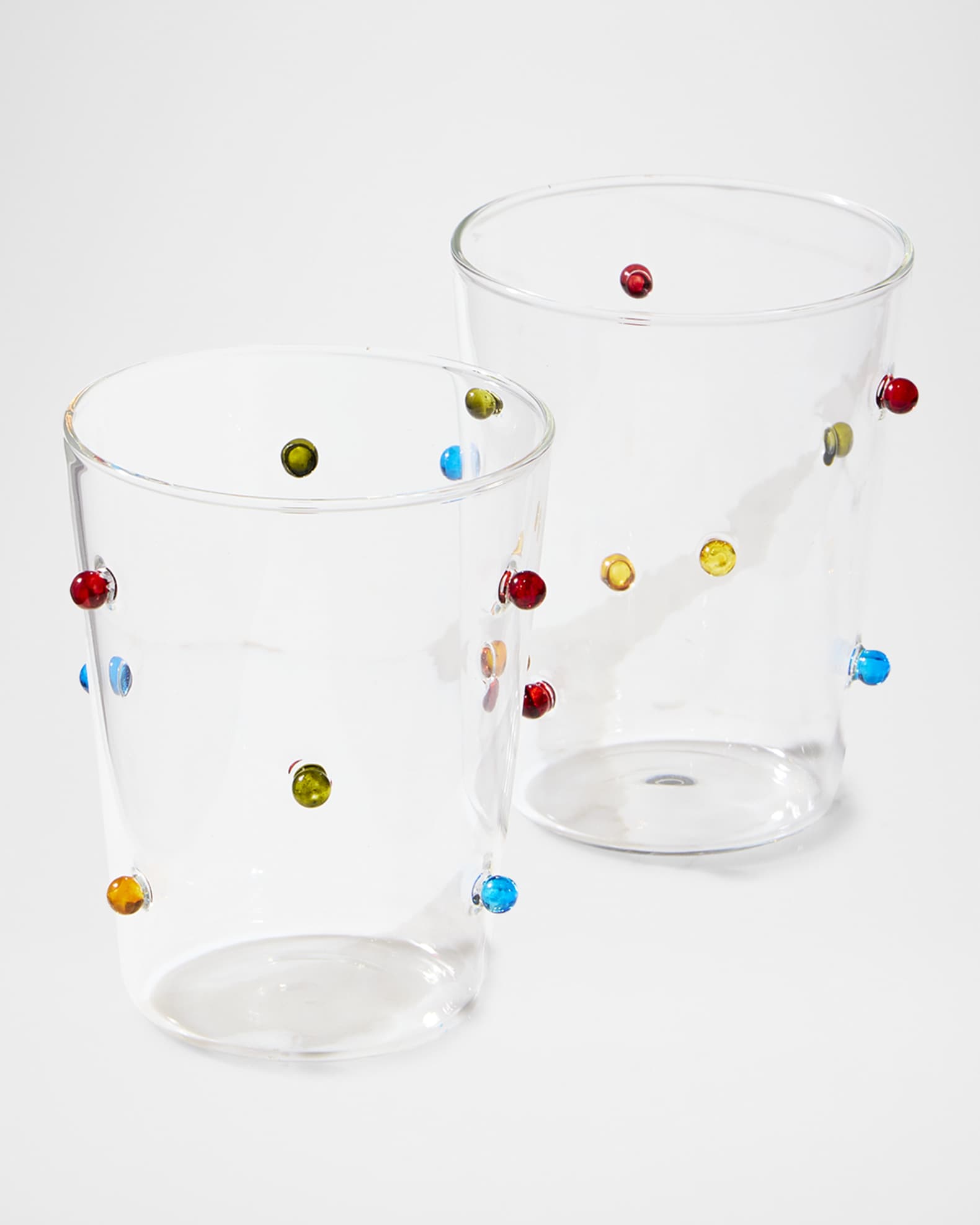 Colorful Beaded Tumblers, 12 oz. - Set of 2 0