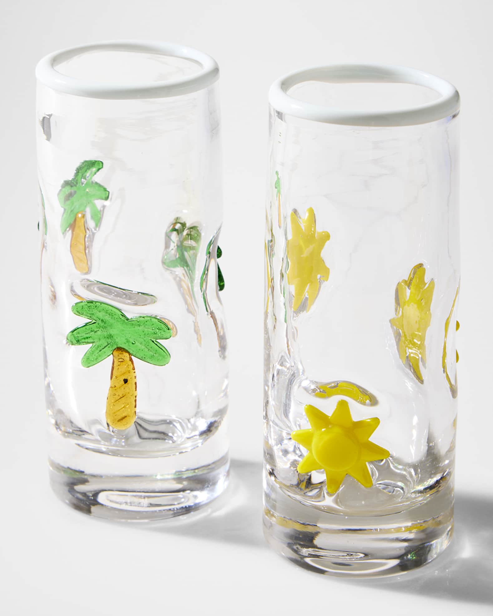 Summer Fun 2.8 oz. Shot Glasses, Set of 4 1