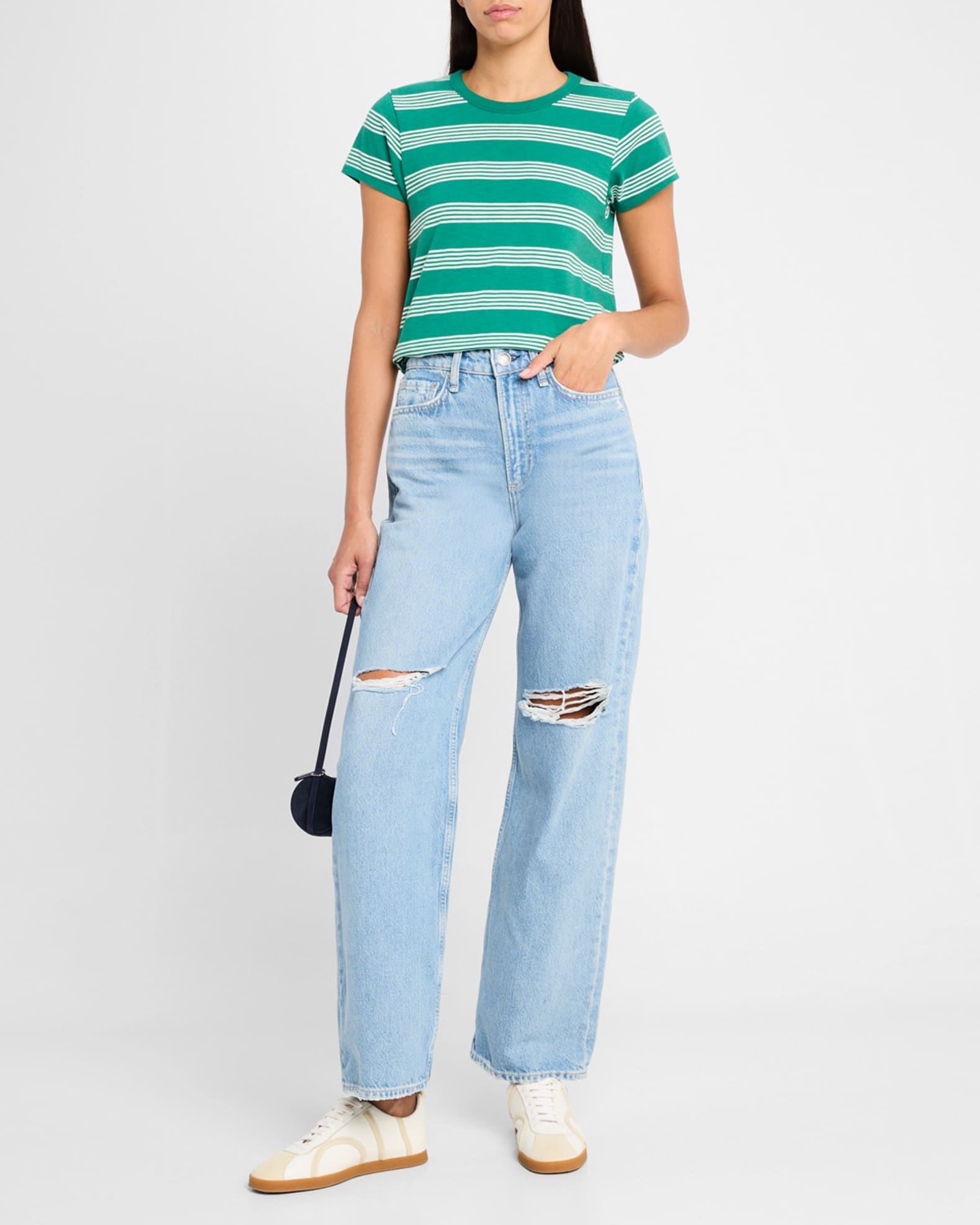 Logan Mid-Rise Wide-Leg Jeans 1