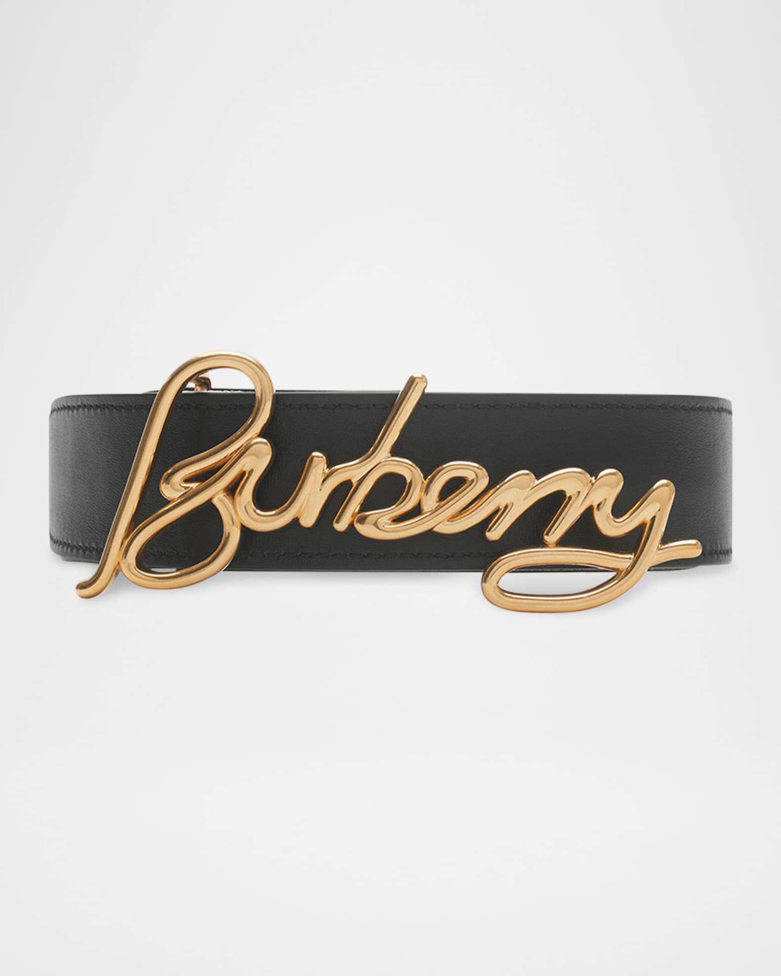 Reversible Script Logo Belt 1