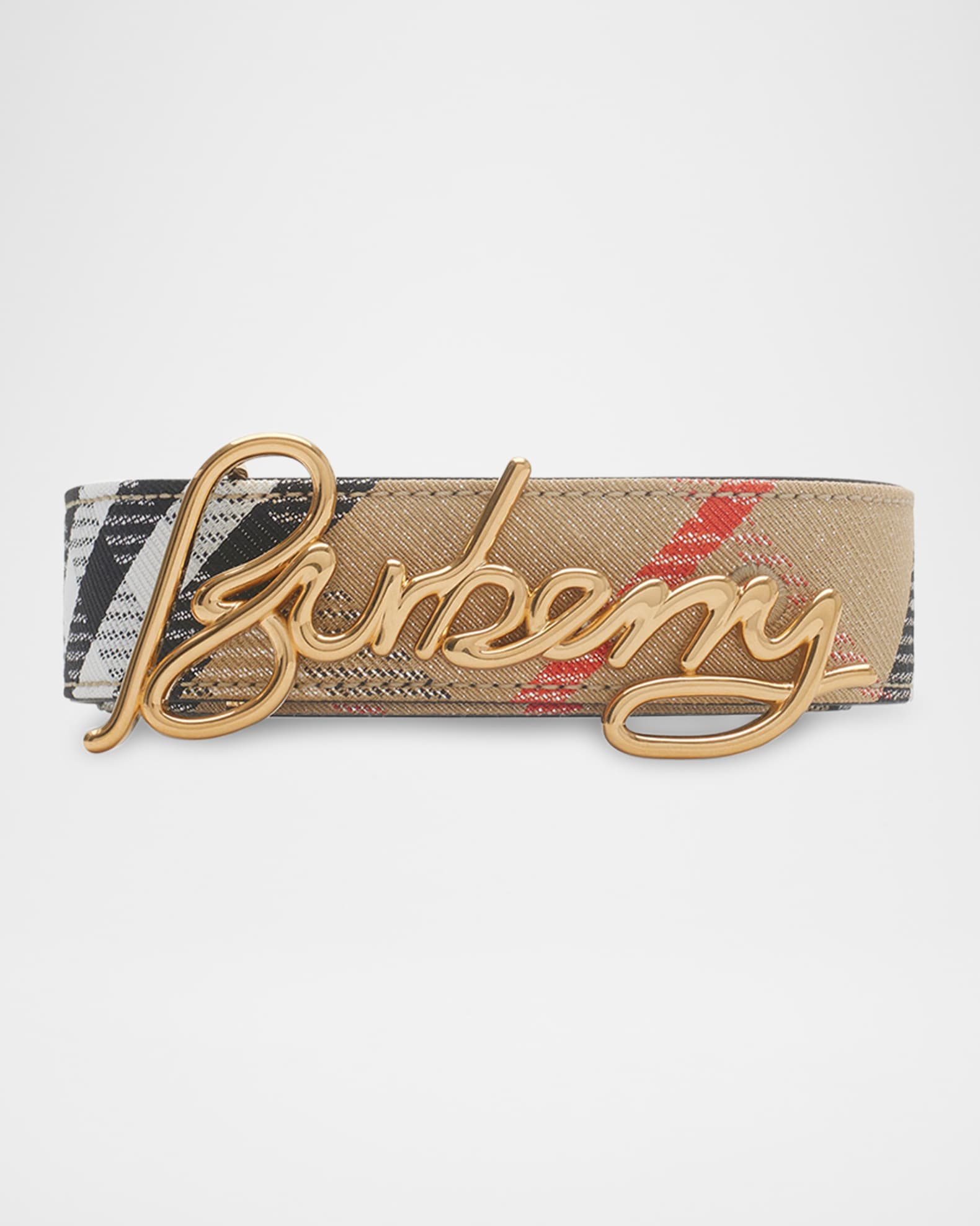 Reversible Script Logo Belt 0