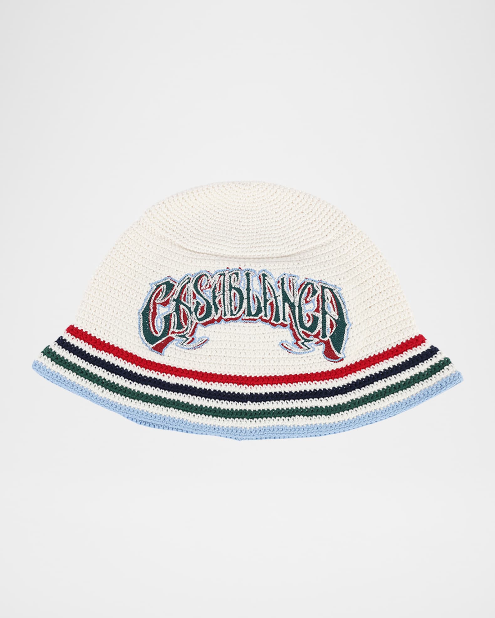 Men's Logo Crochet Bucket Hat 1
