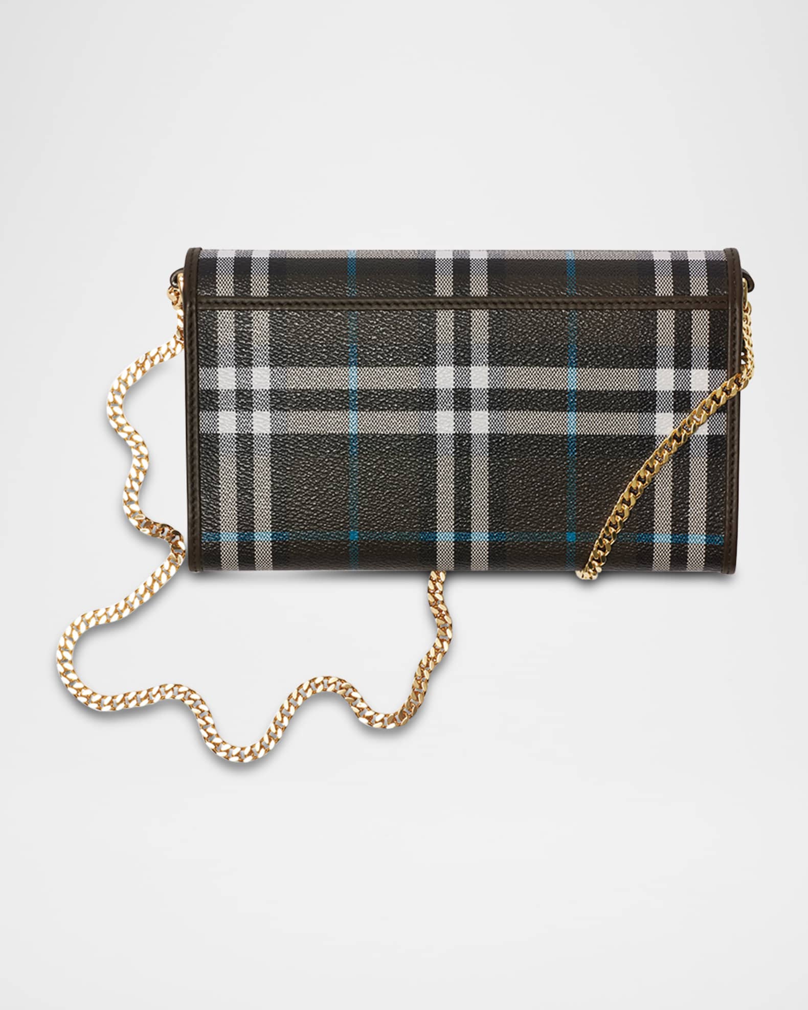 Burberry Hannah Check Leather Wallet | Neiman Marcus