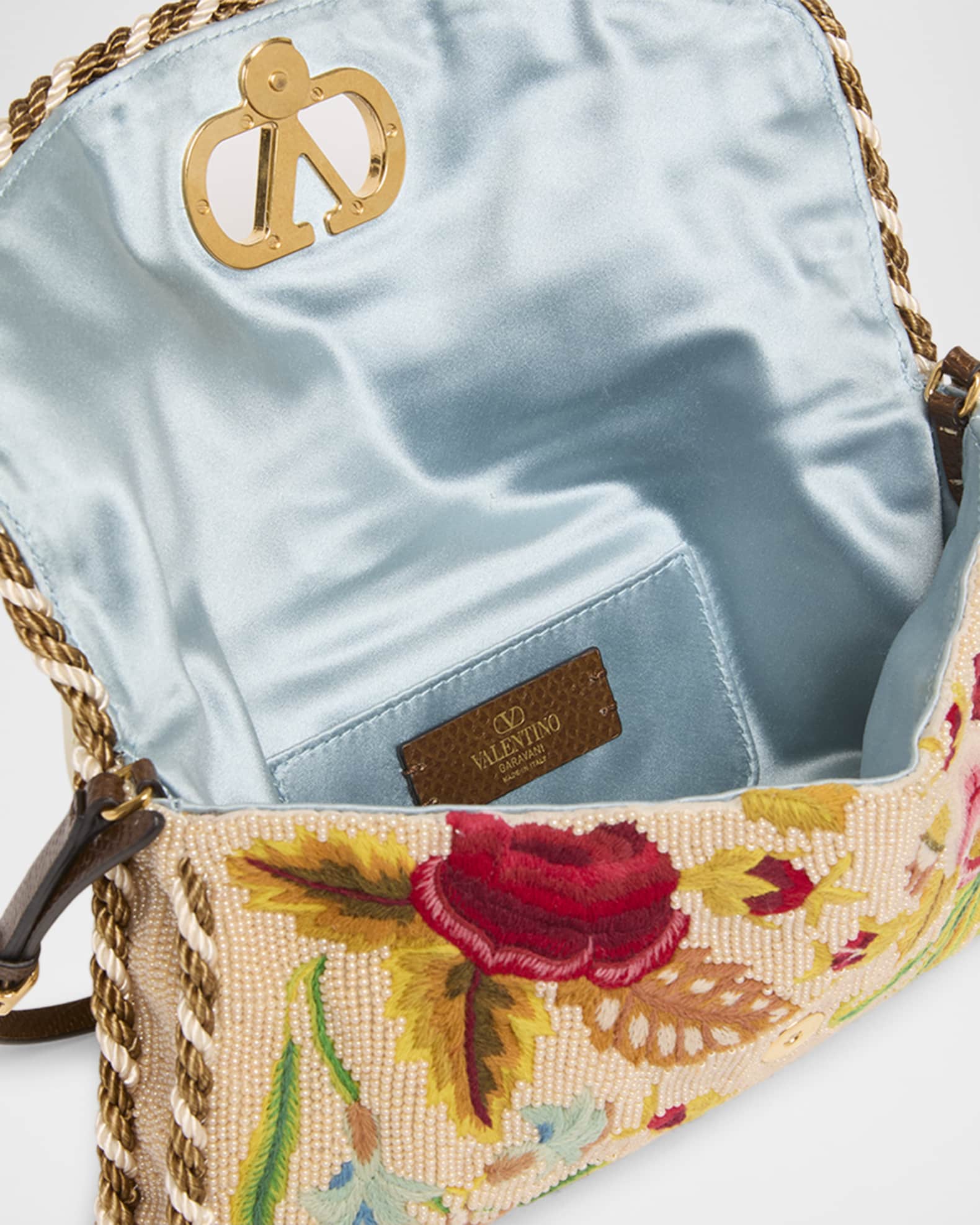 ショルダーバッグ・ポシェット valentino garavani shoulder bag Valentino Garavani Rockstud Grainy Calfskin Shoulder Bag