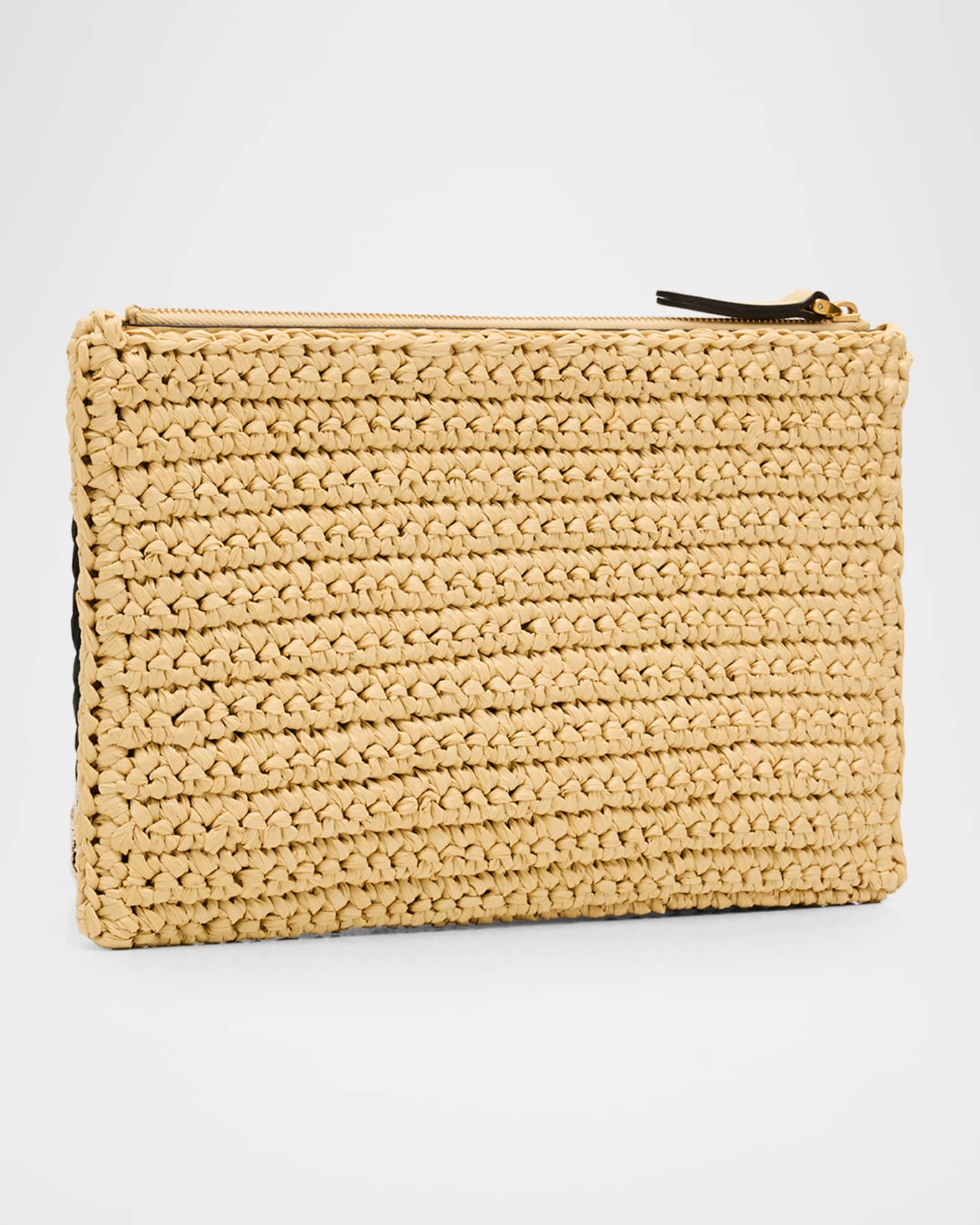 Valentino Garavani Viva Superstar VLOGO Crochet Clutch Bag
