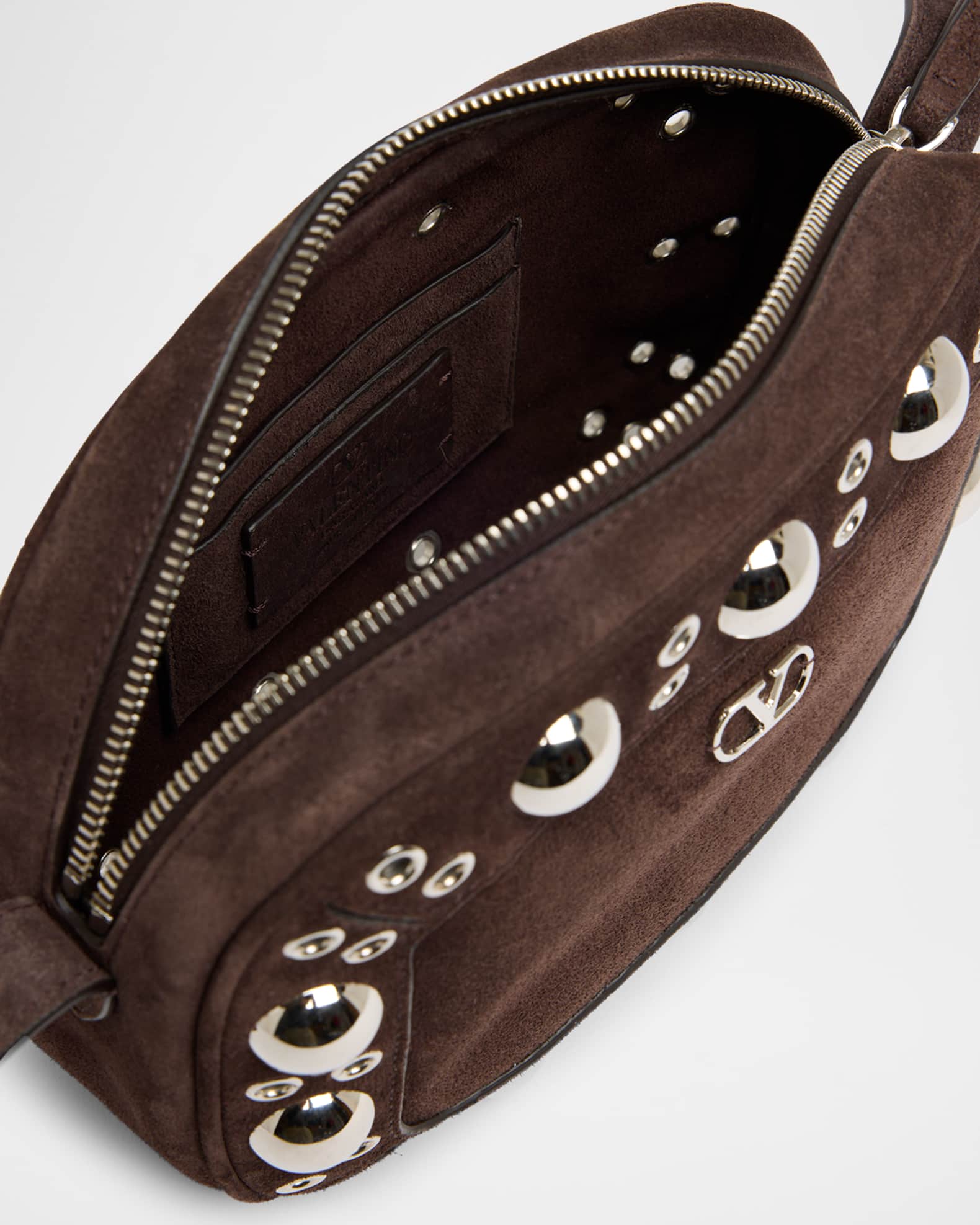 ショルダーバッグ・ポシェット Valentino Garavani Small Nellcate Crossbody Bag Valentino Garavani Nellcote Studded Suede Camera Crossbody