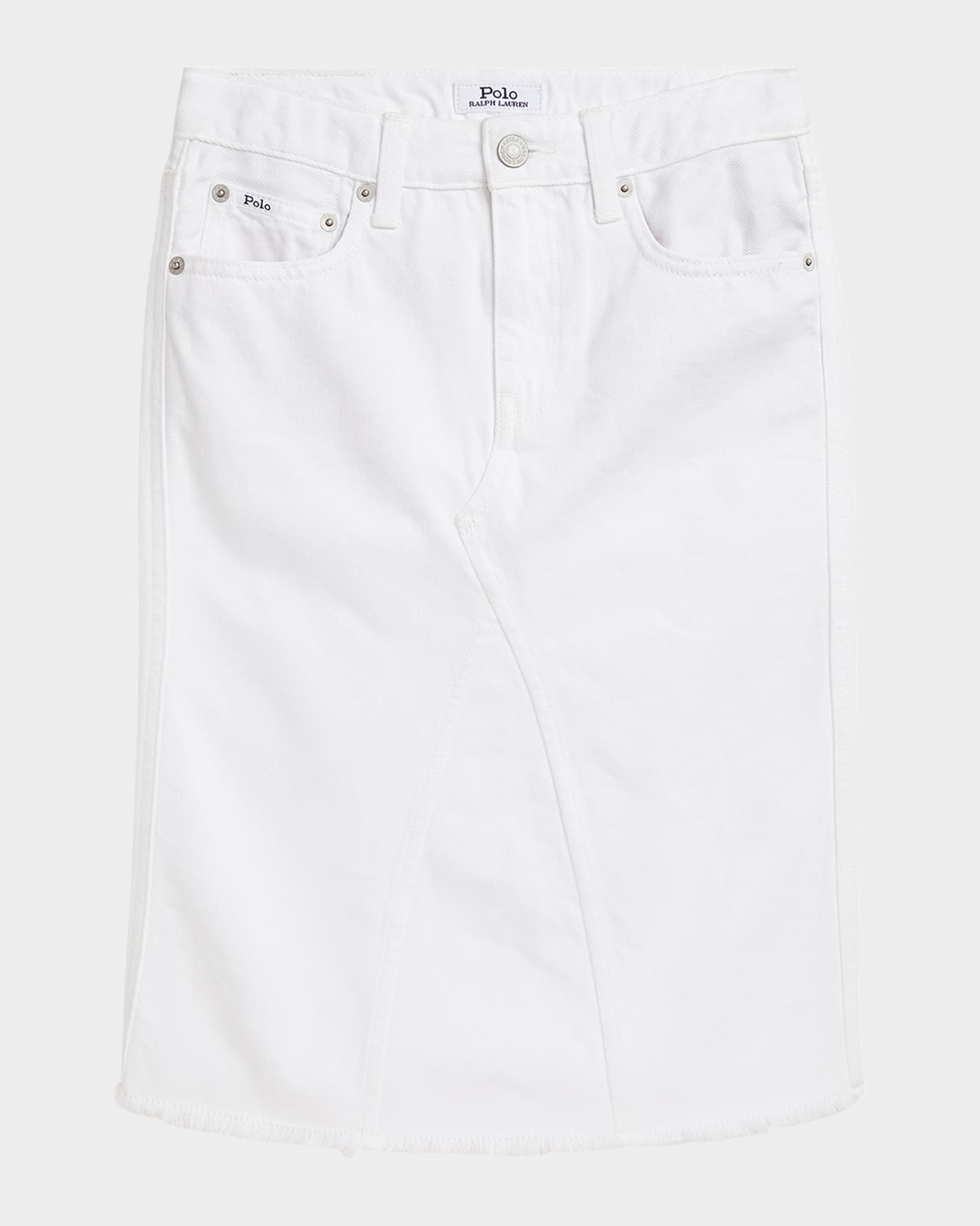 Girl's Denim Mini Skirt, Size 7-12 0
