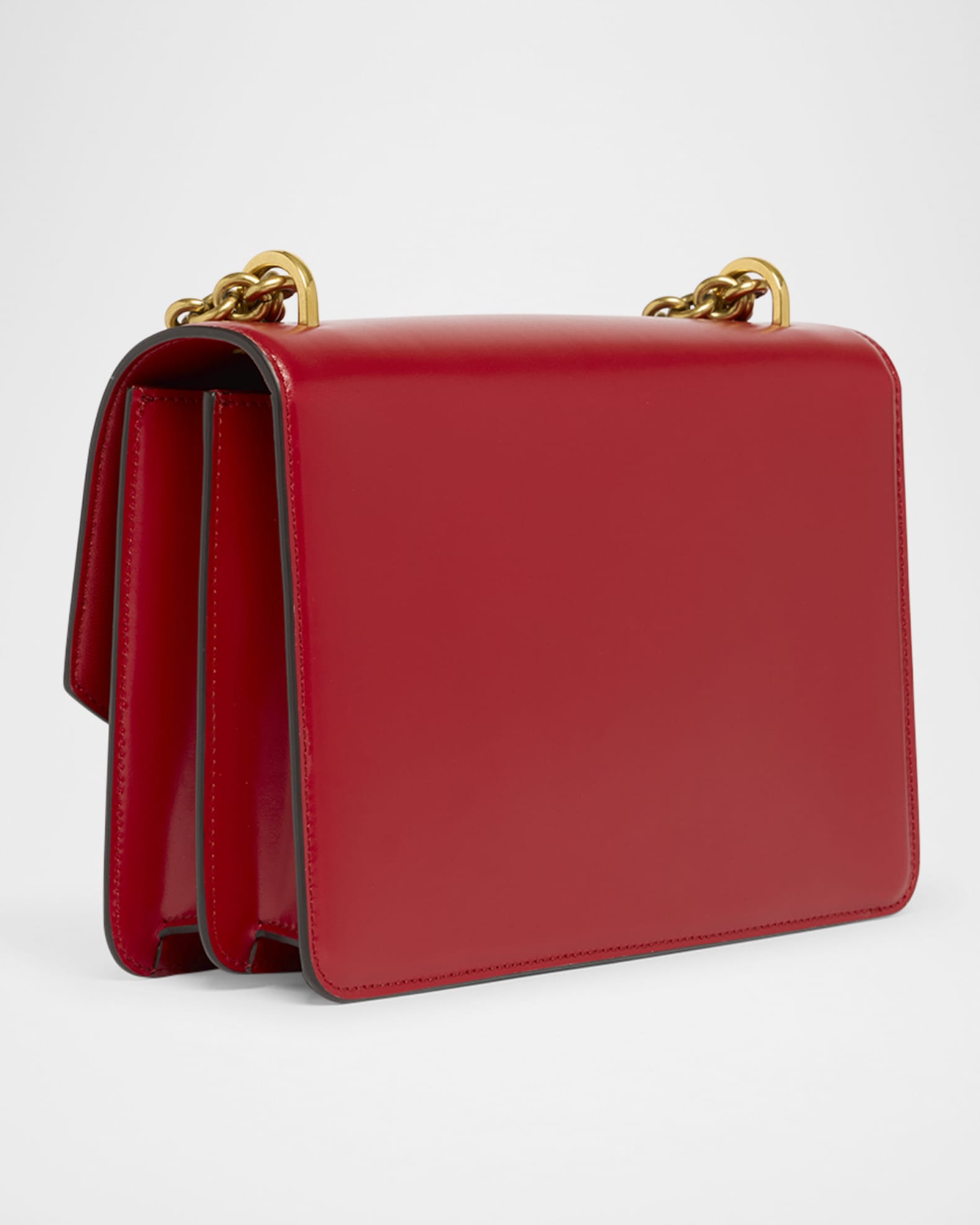 Valentino Garavani Vain VLOGO Leather Shoulder Bag | Neiman Marcus
