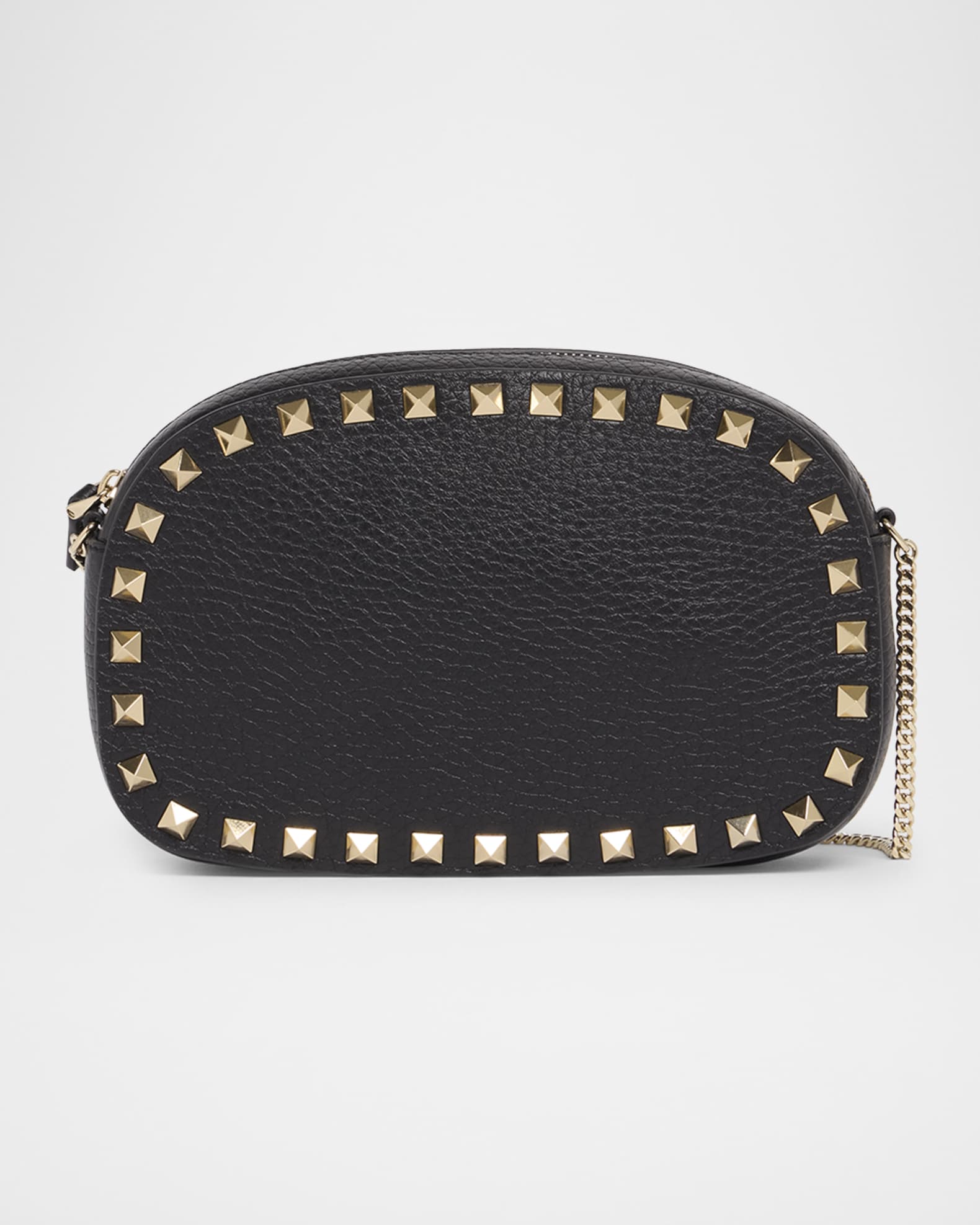 Mini Rockstud Leather Crossbody Bag 0