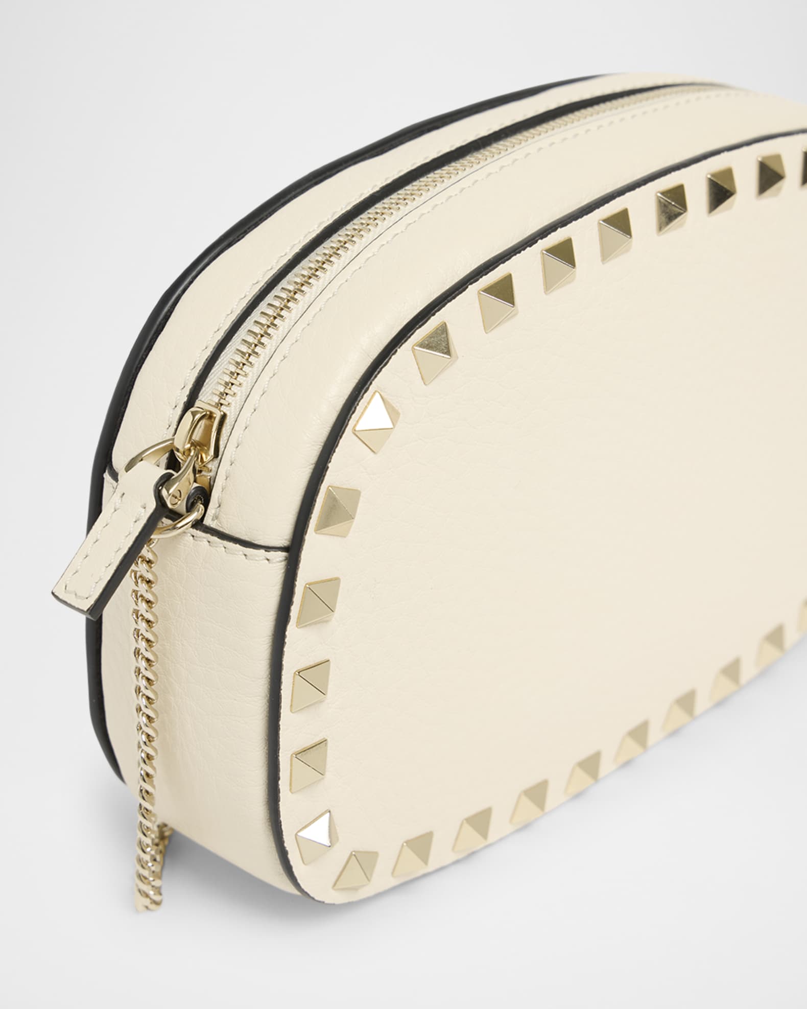 Rockstud Leather Mini Bag