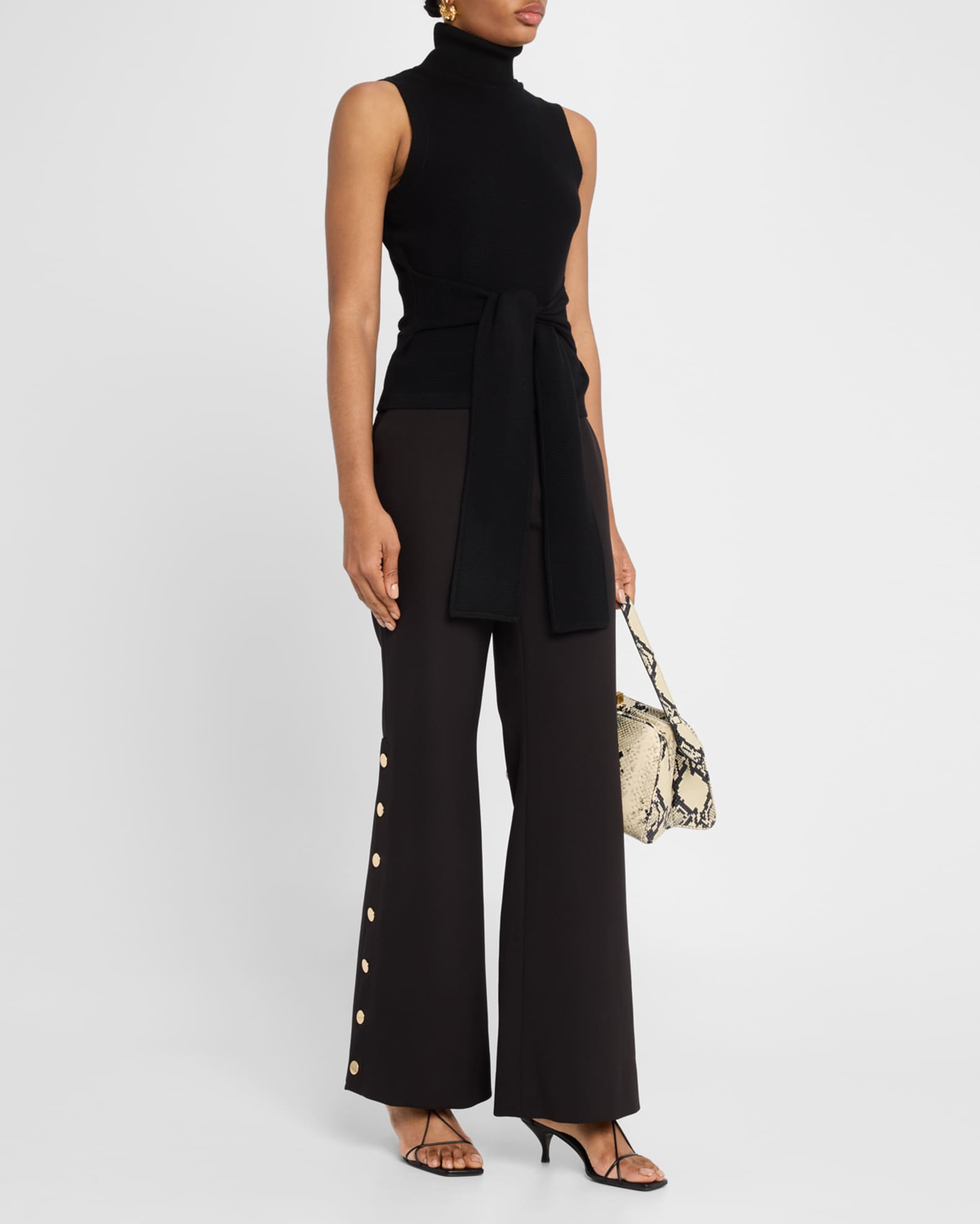 Celeste Sleeveless Turtleneck Top 1