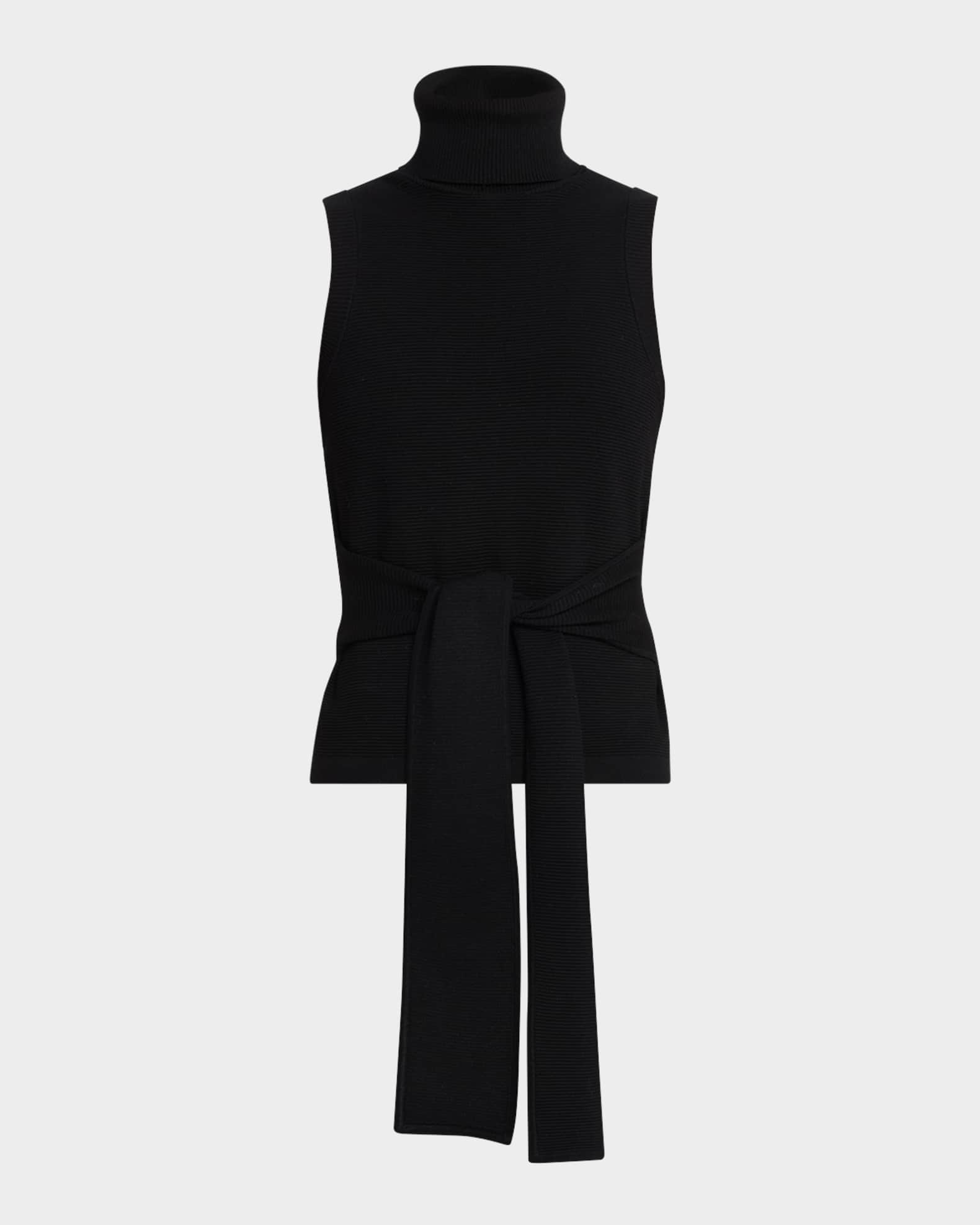 Celeste Sleeveless Turtleneck Top 0