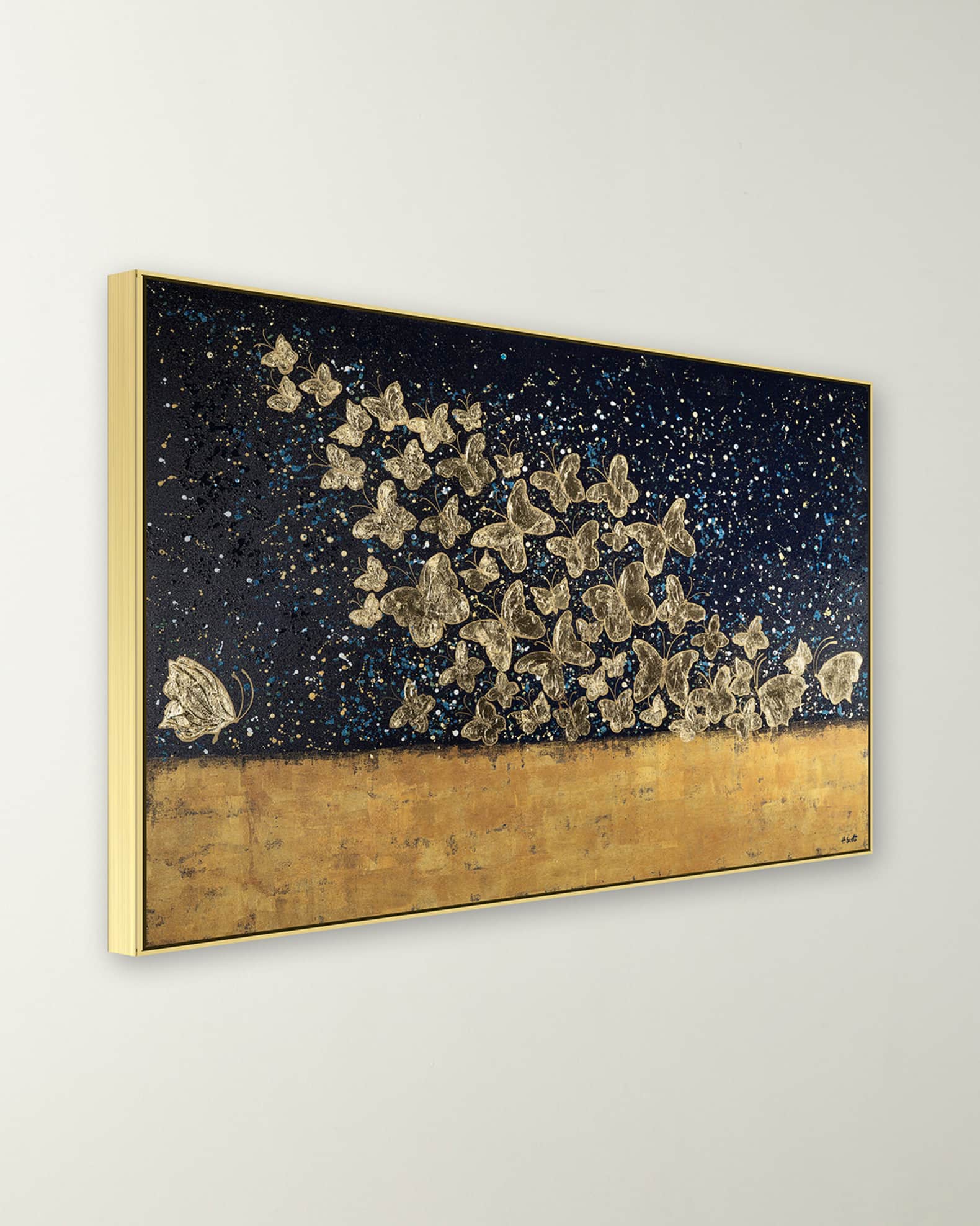 "Butterfly Night" Giclee on Gallery-Wrapped Canvas by H. Scott 1