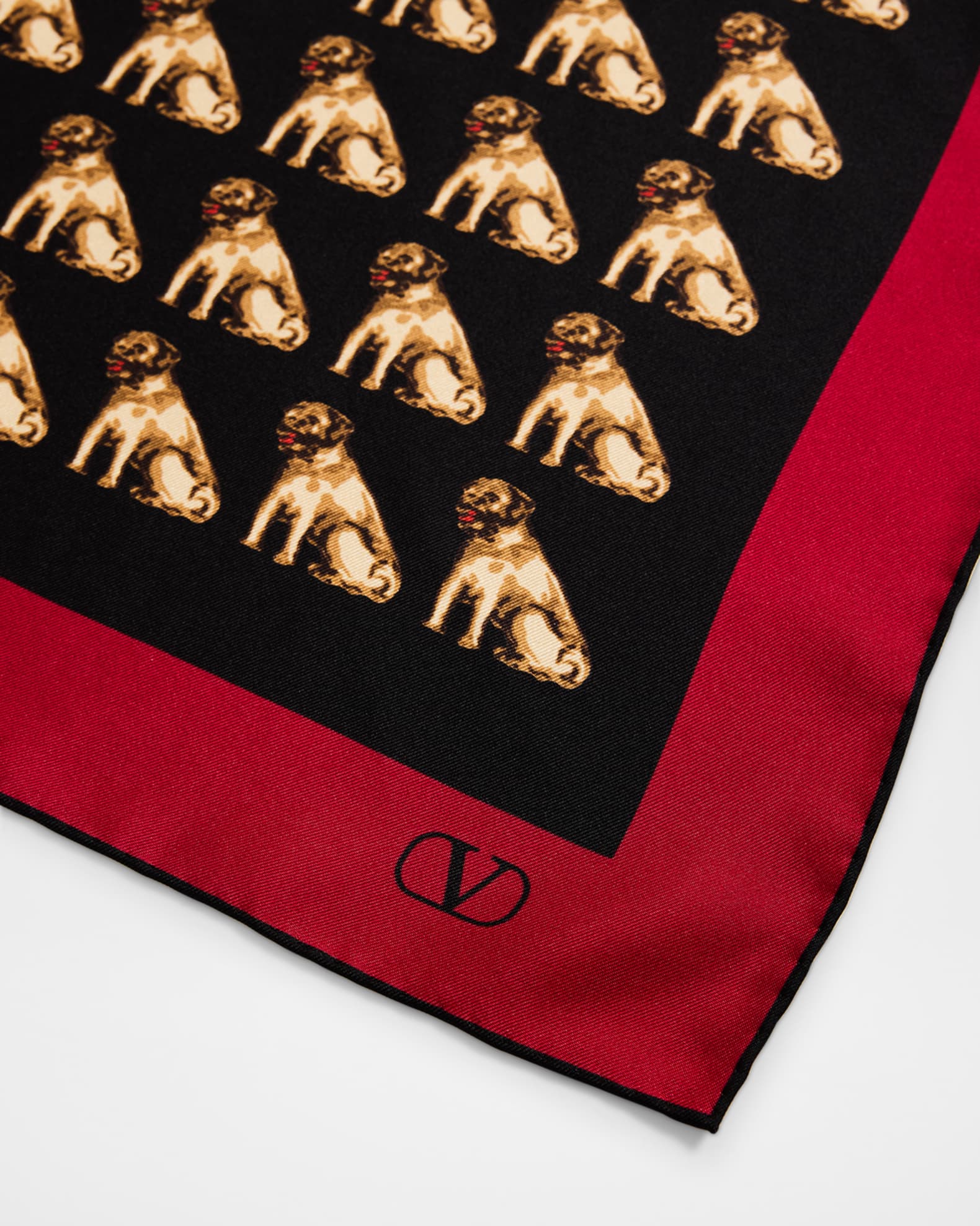 Valentino Garavani Petit Charles Silk Scarf | Neiman Marcus