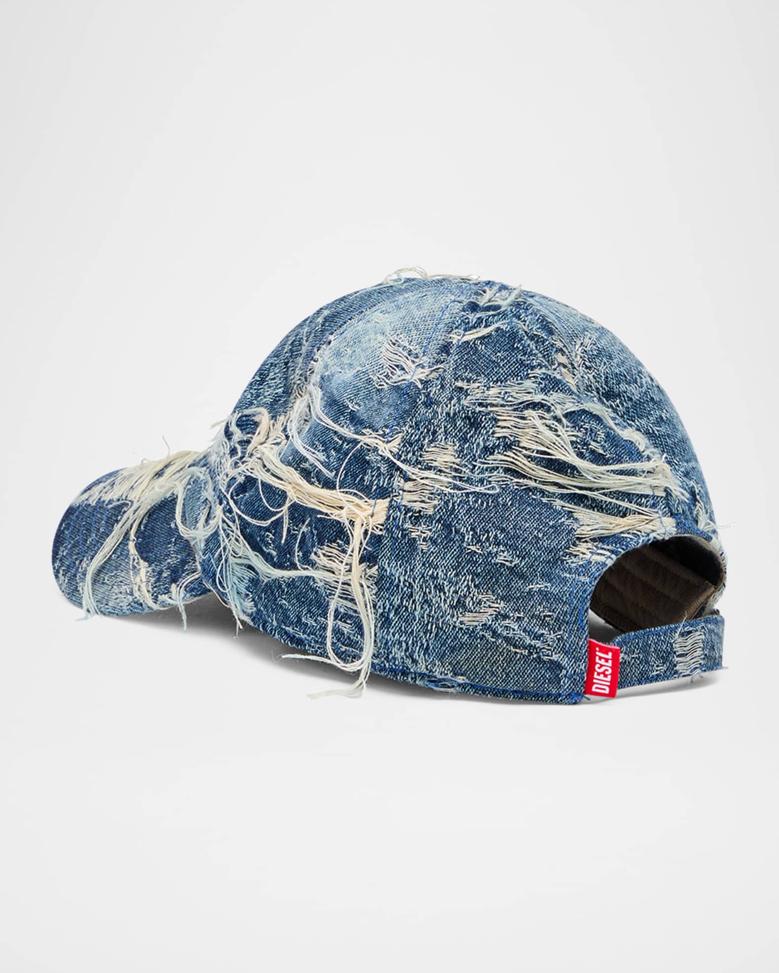 Men's C-Assidy Distressed Denim Baseball Cap 1