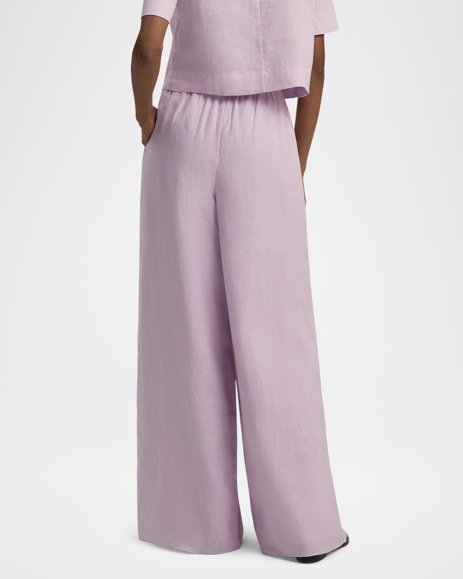 Wide Leg Linen Pants 1