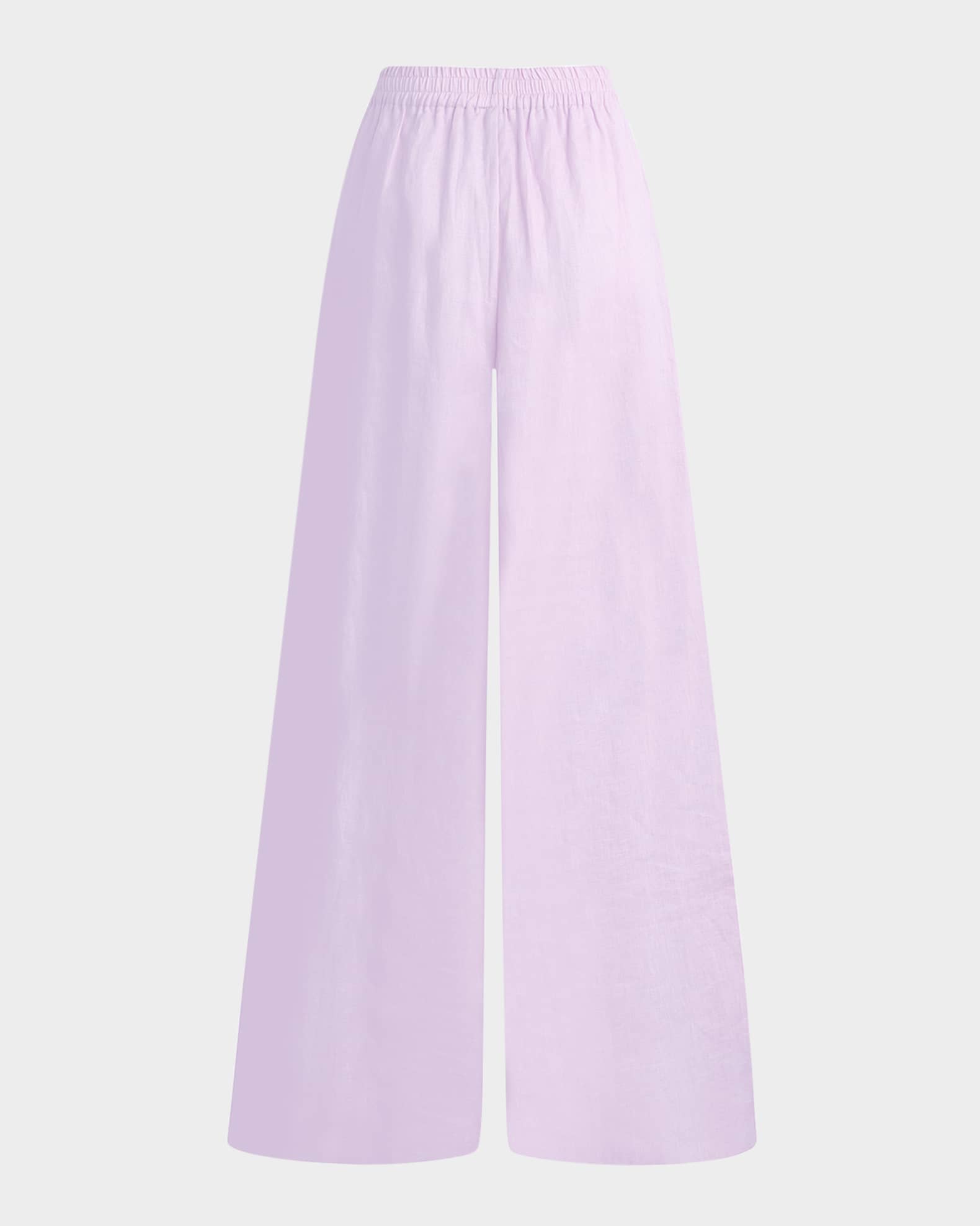 Wide Leg Linen Pants 0