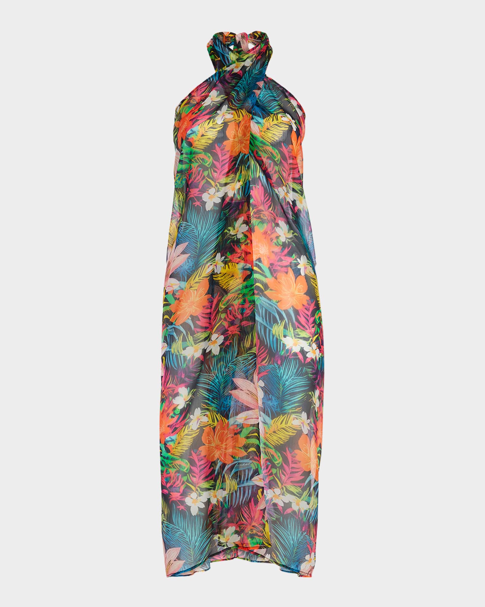 Convertible Aari Halter Midi Dress 0