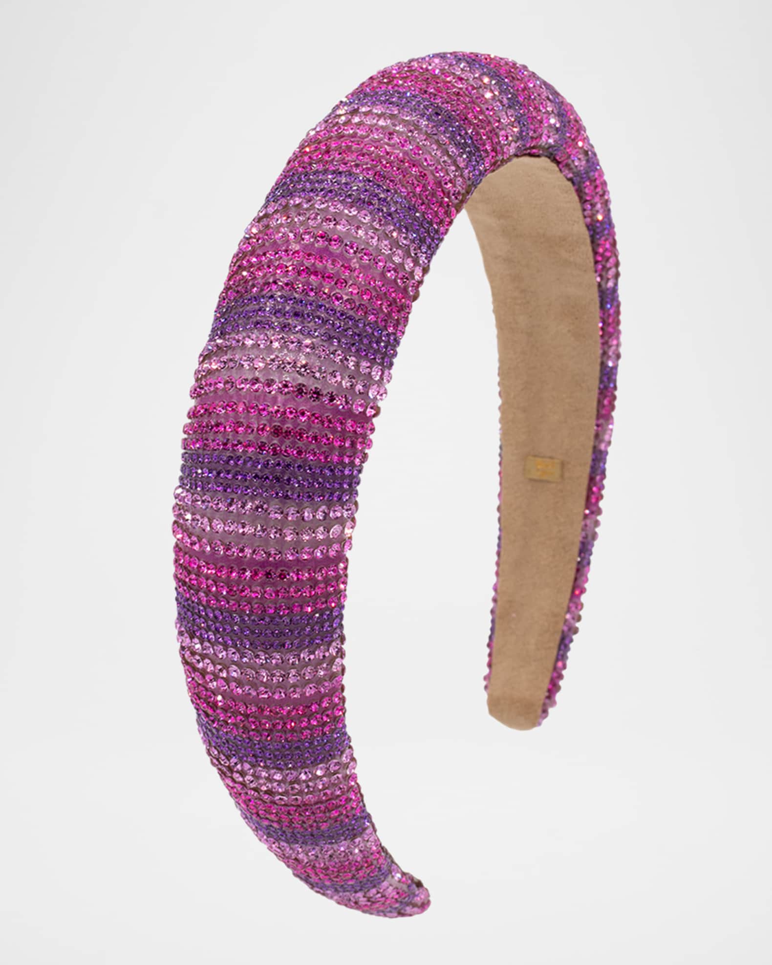Girl's Puffy Crystal Headband 1
