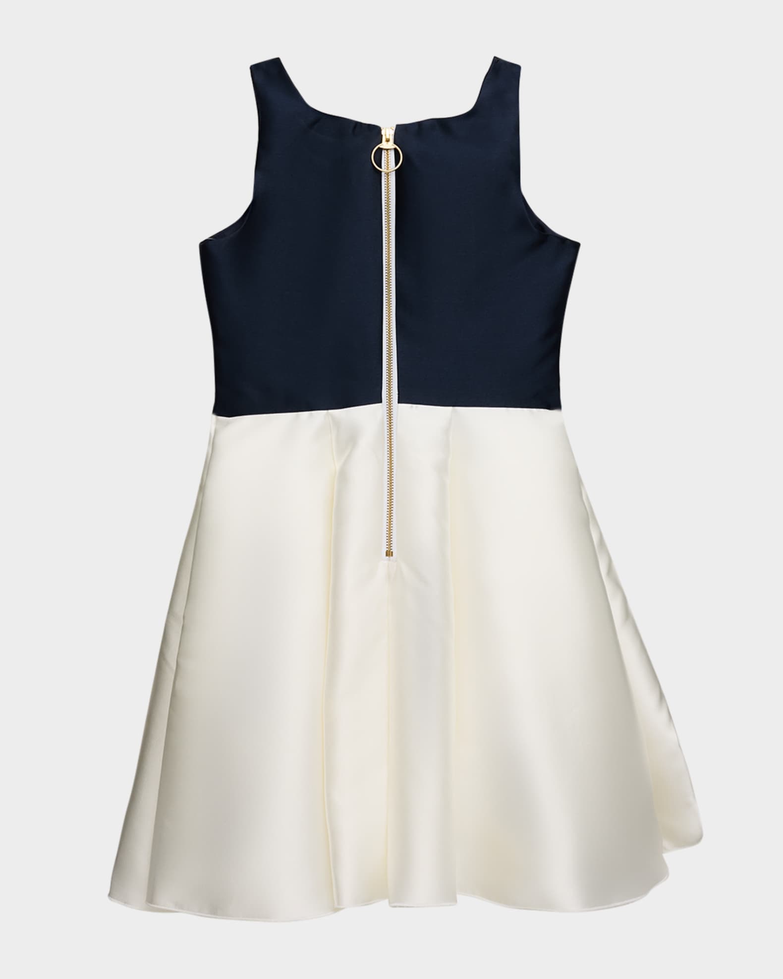 Girl's Pearly Bow A-Line Dress, Size 7-16 1