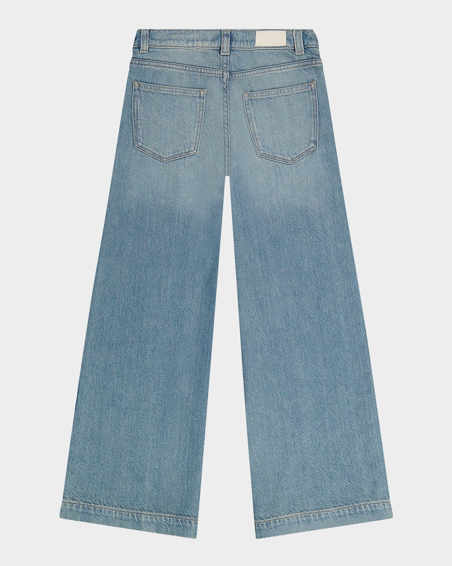  Girl's Nini Wide Leg Jeans, Size 7-16 1