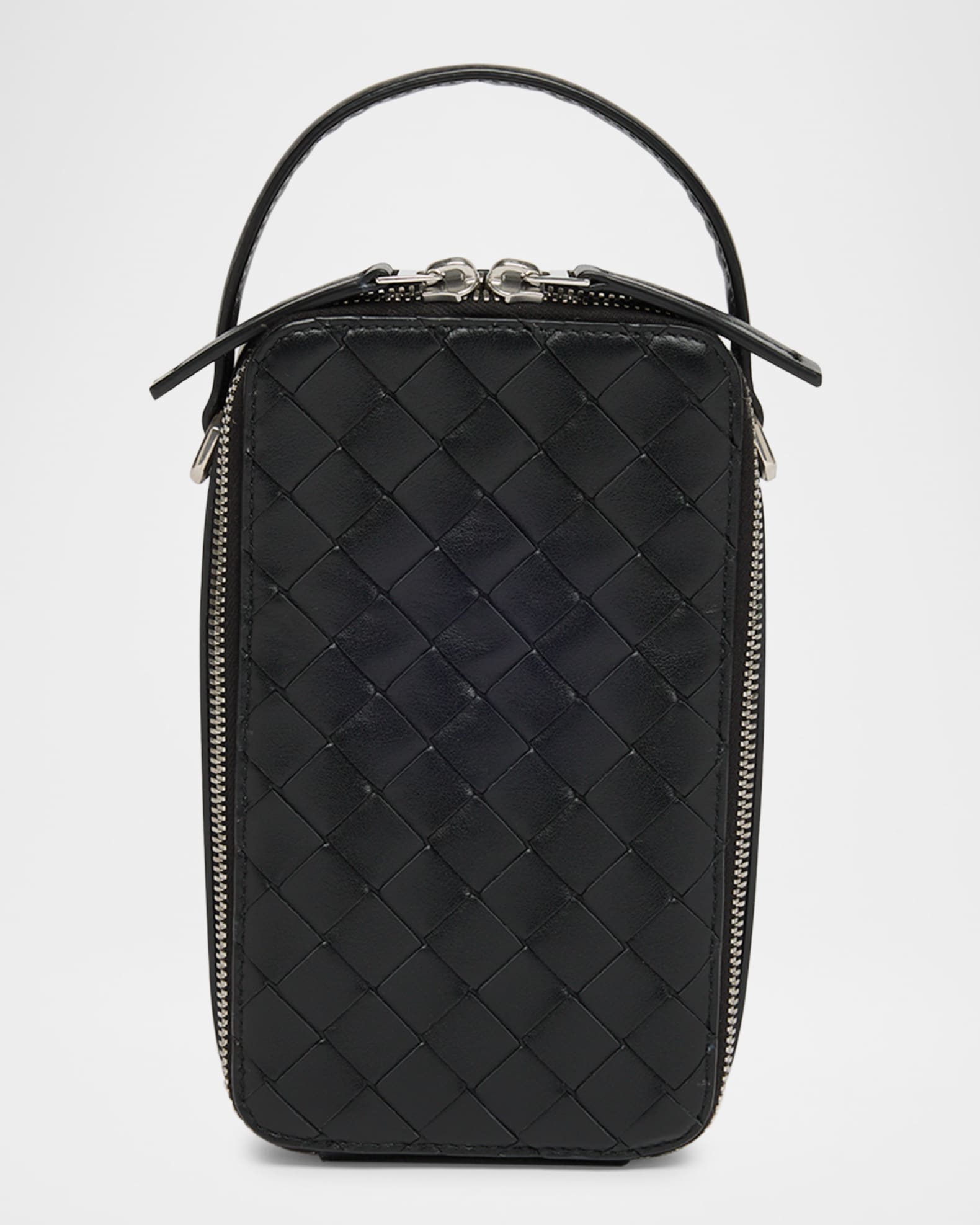 Men's Getaway Leather Crossbody Phone Pouch 0