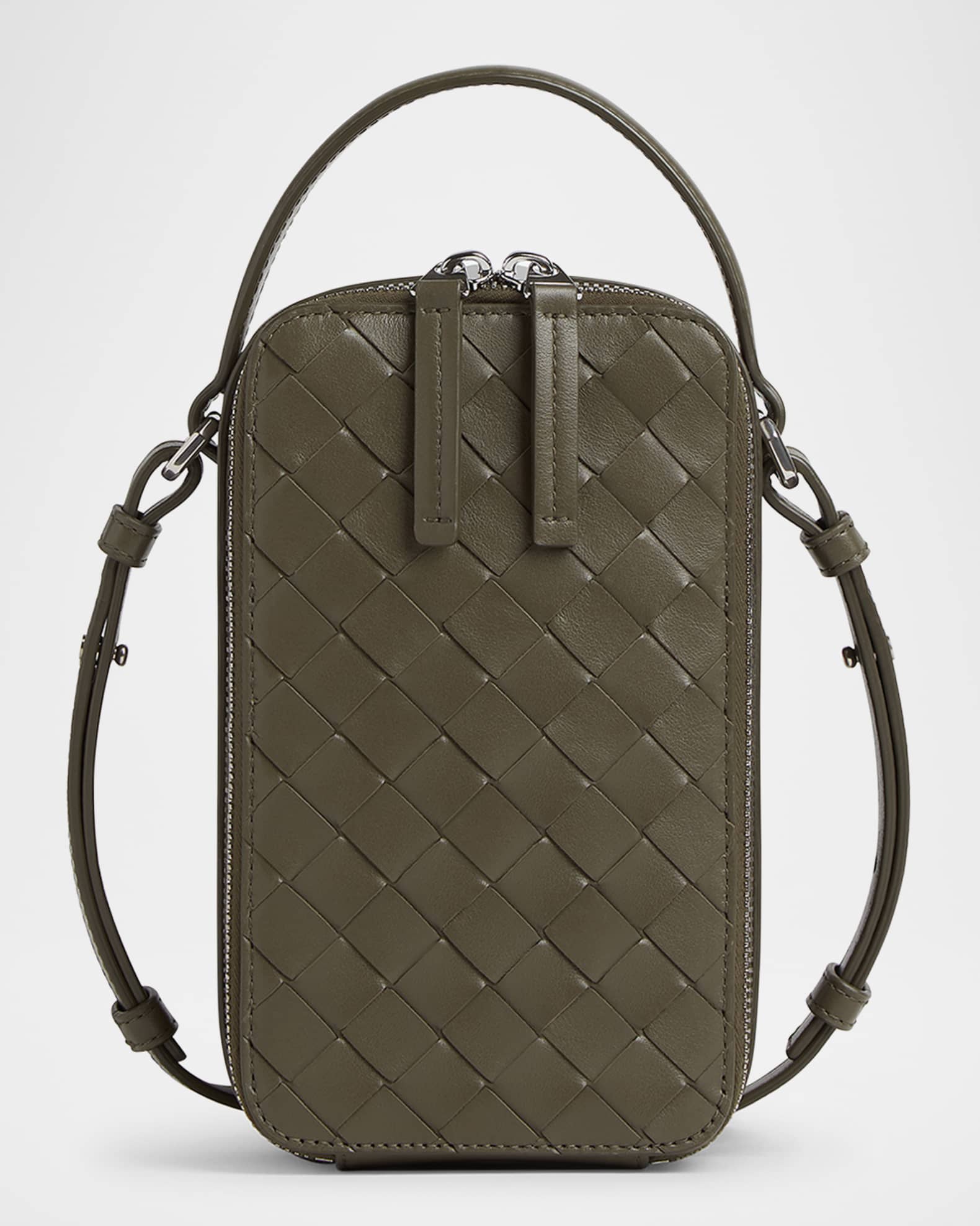 ショルダーバッグ BOTTEGA VENETA BLACK SMARTPHONE GETAWAY CROSSBODY BAG Bottega Veneta Getaway Phone Pouch | Saks Fifth Avenue