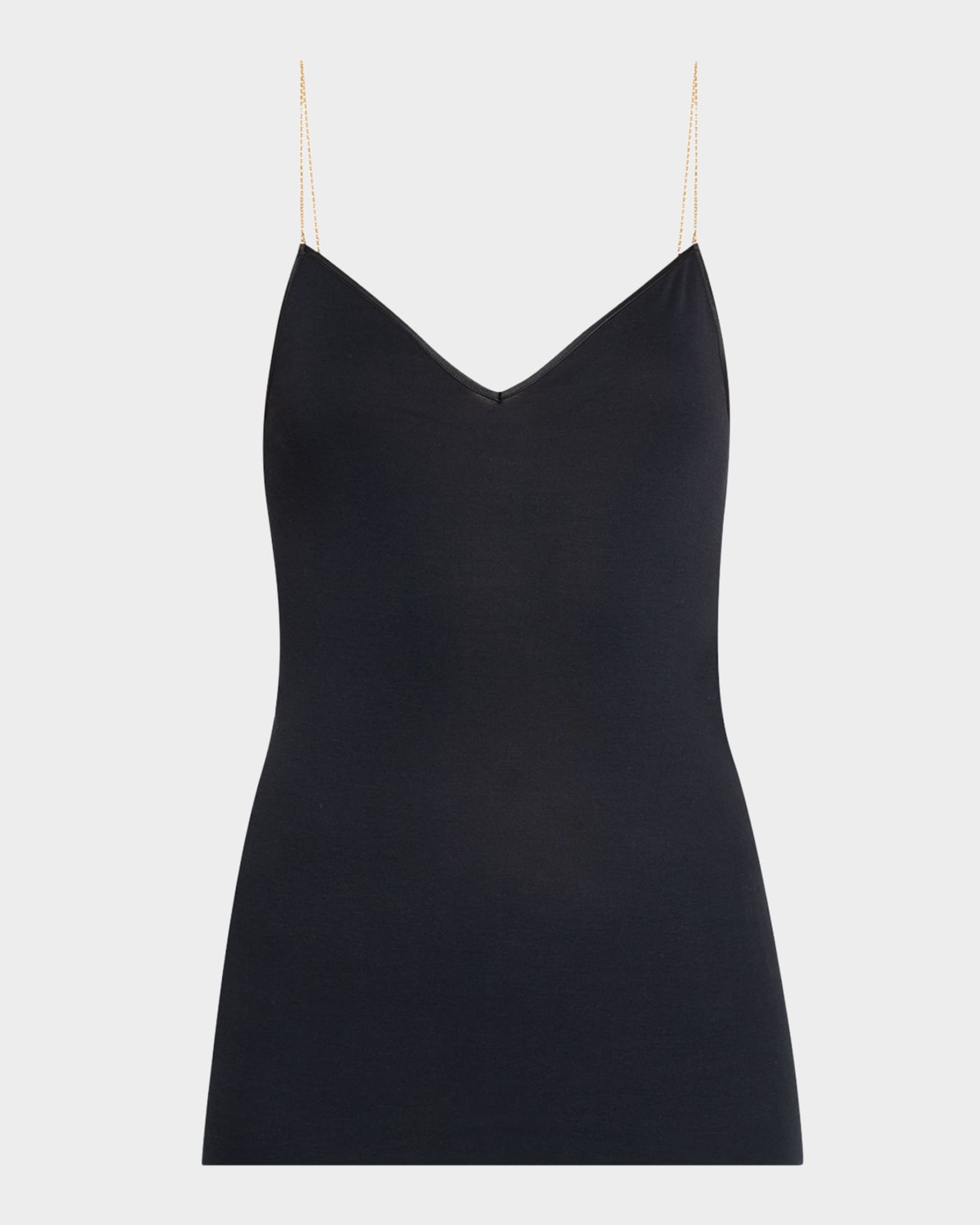 Chain-Strap Cotton Cami 0