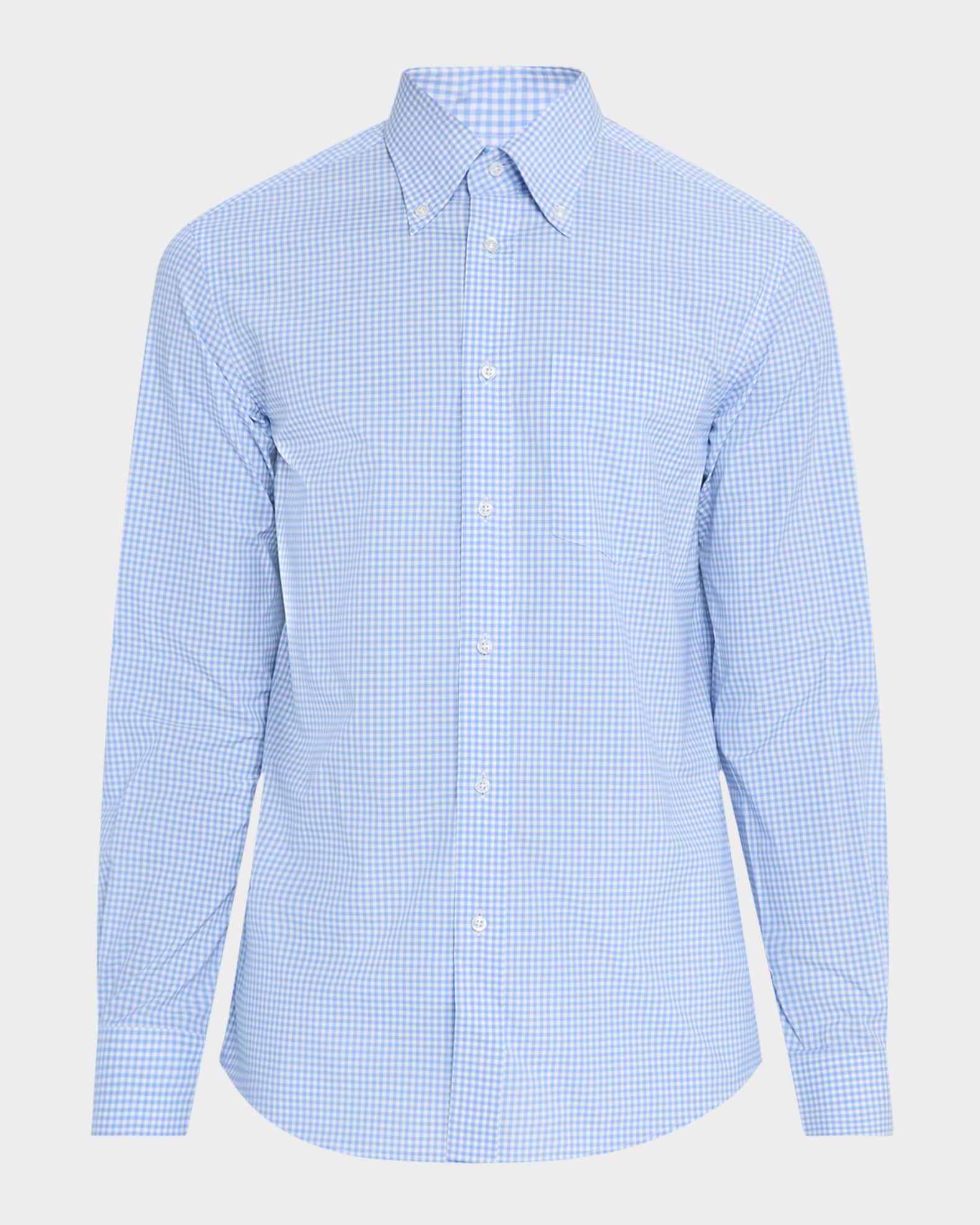 Men's Gingham Sport Shirt