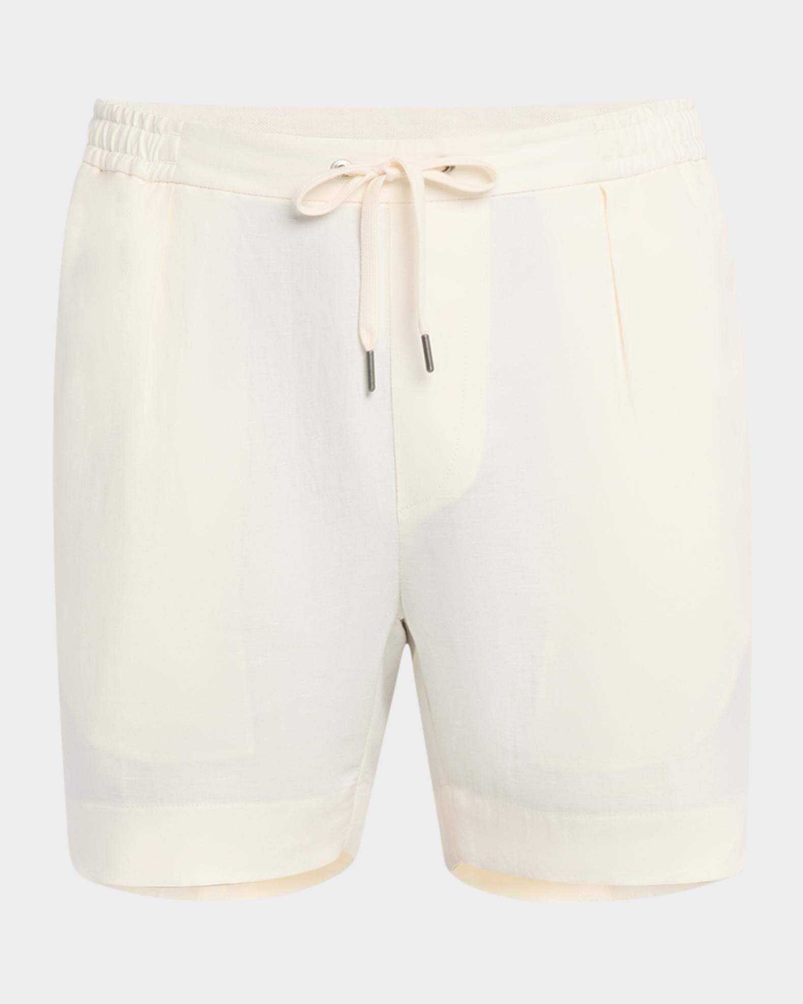 Ralph Lauren Purple Label Men's Silk-Linen Shorts | Neiman Marcus