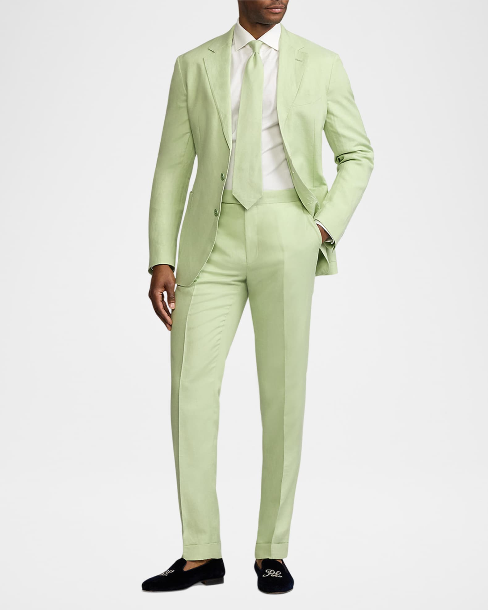Men's Gregory Hand-Tailored Trousers - Thumbnail 2
