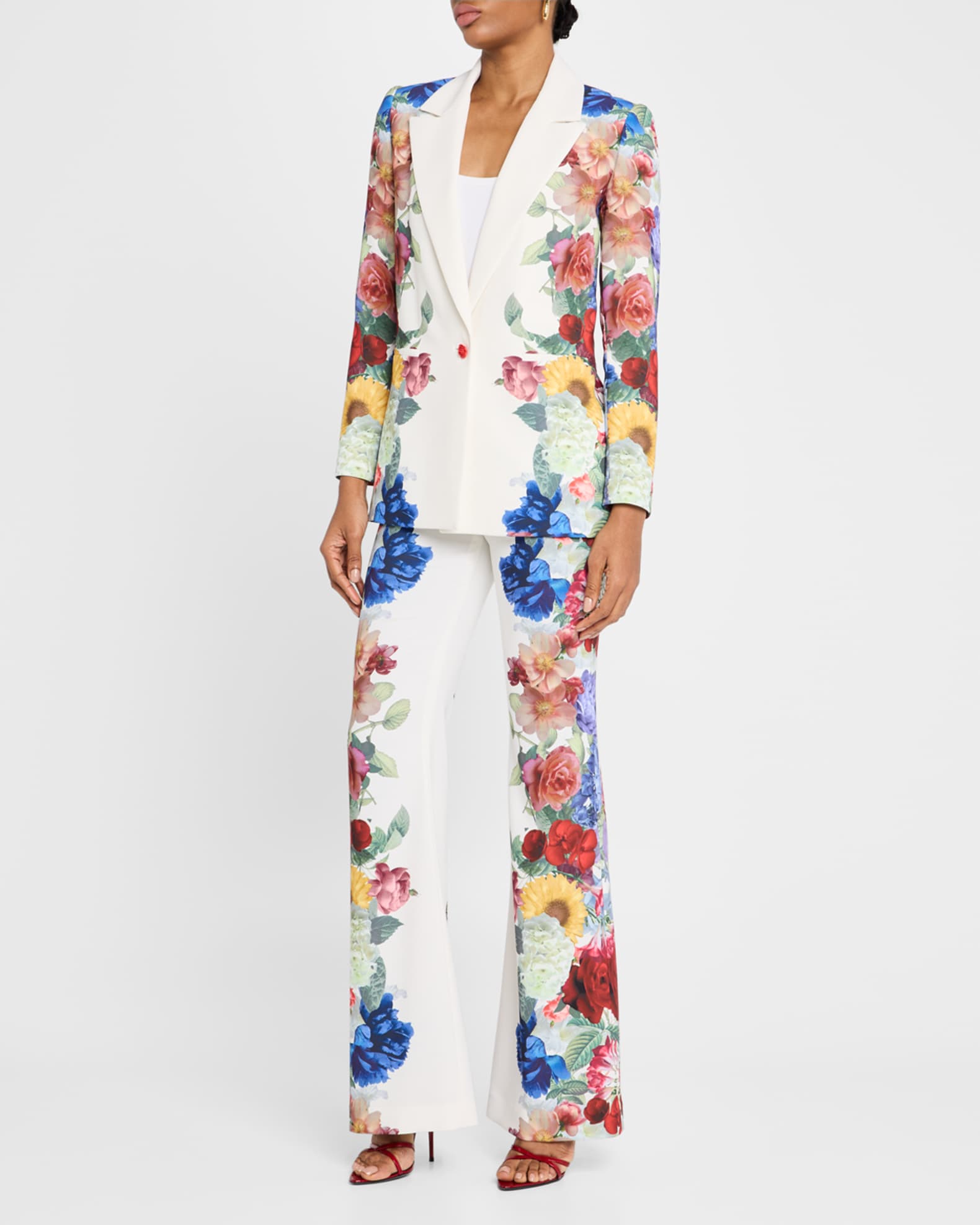Denny Notch-Collar Boyfriend Blazer 1