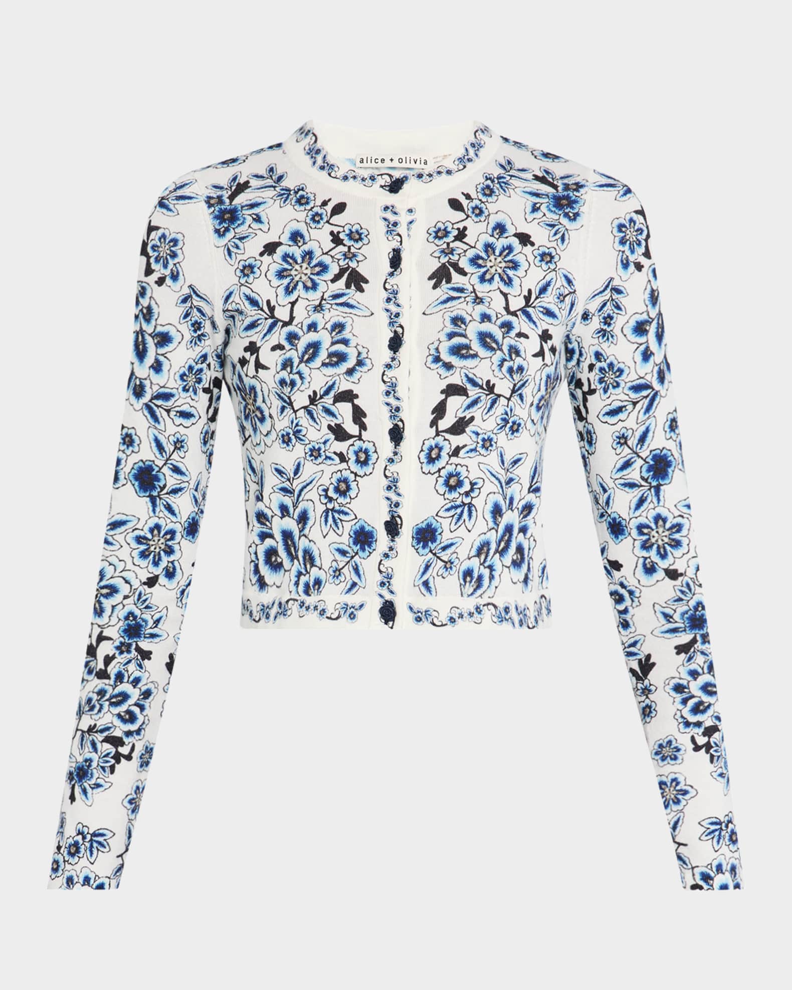 Carson Cropped Cardigan 0