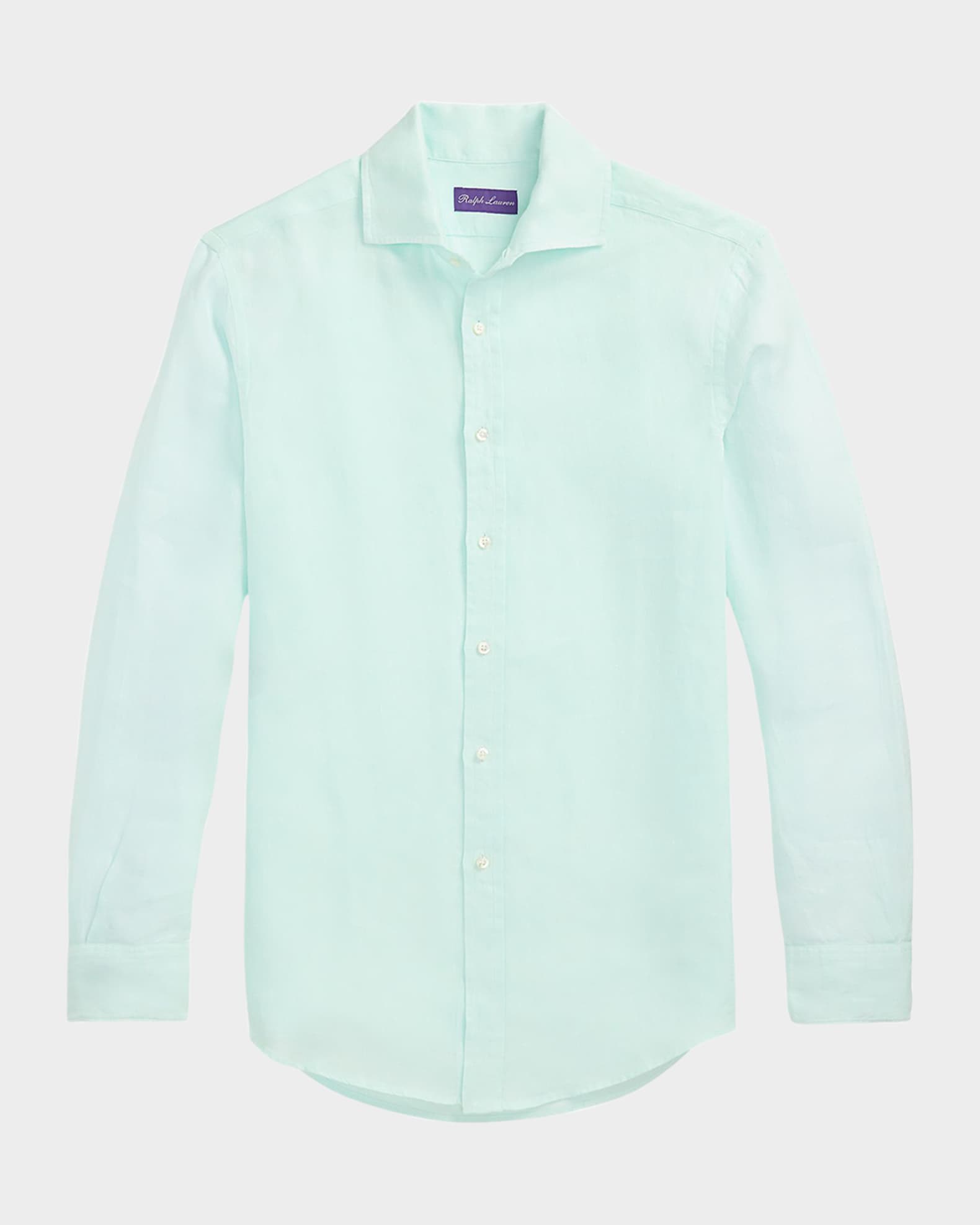 Men's Basketweave Linen Sport Shirt 0