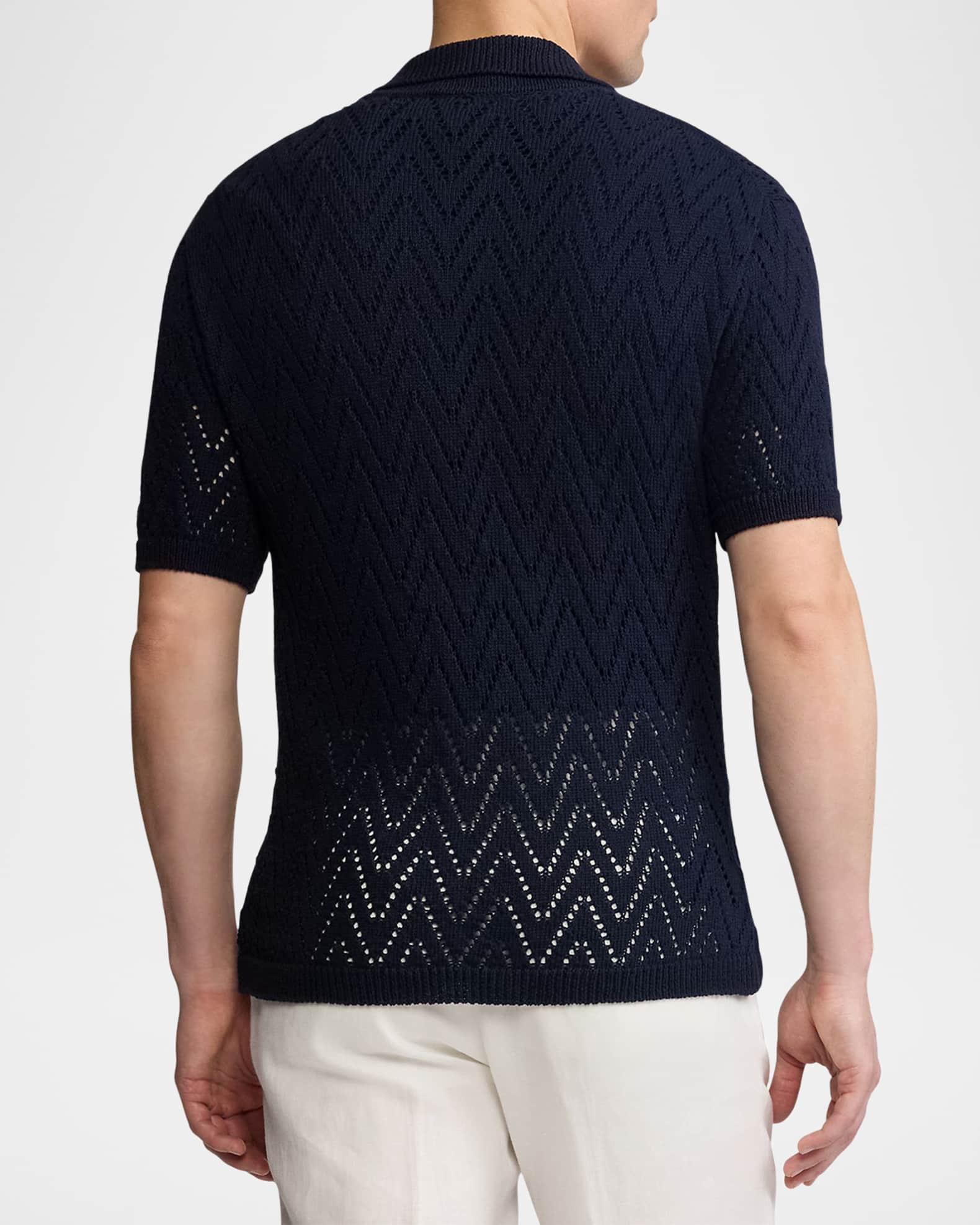 Ralph Lauren Purple Label Men's Textured Short-Sleeve