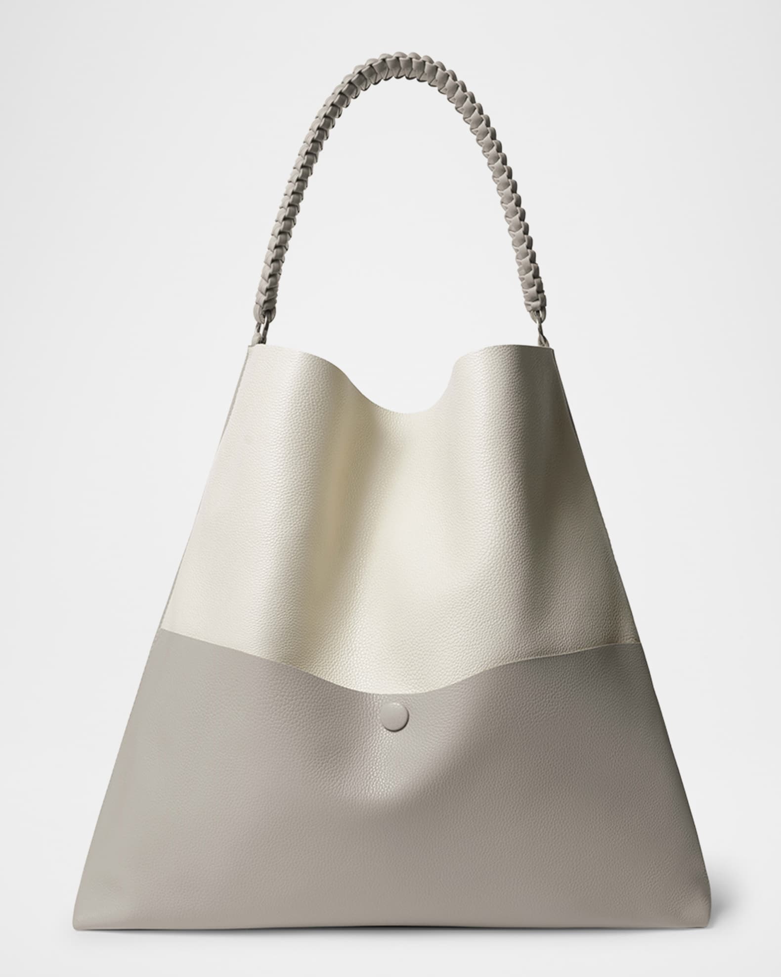 Duo Slim Grain Leather Tote Bag 0