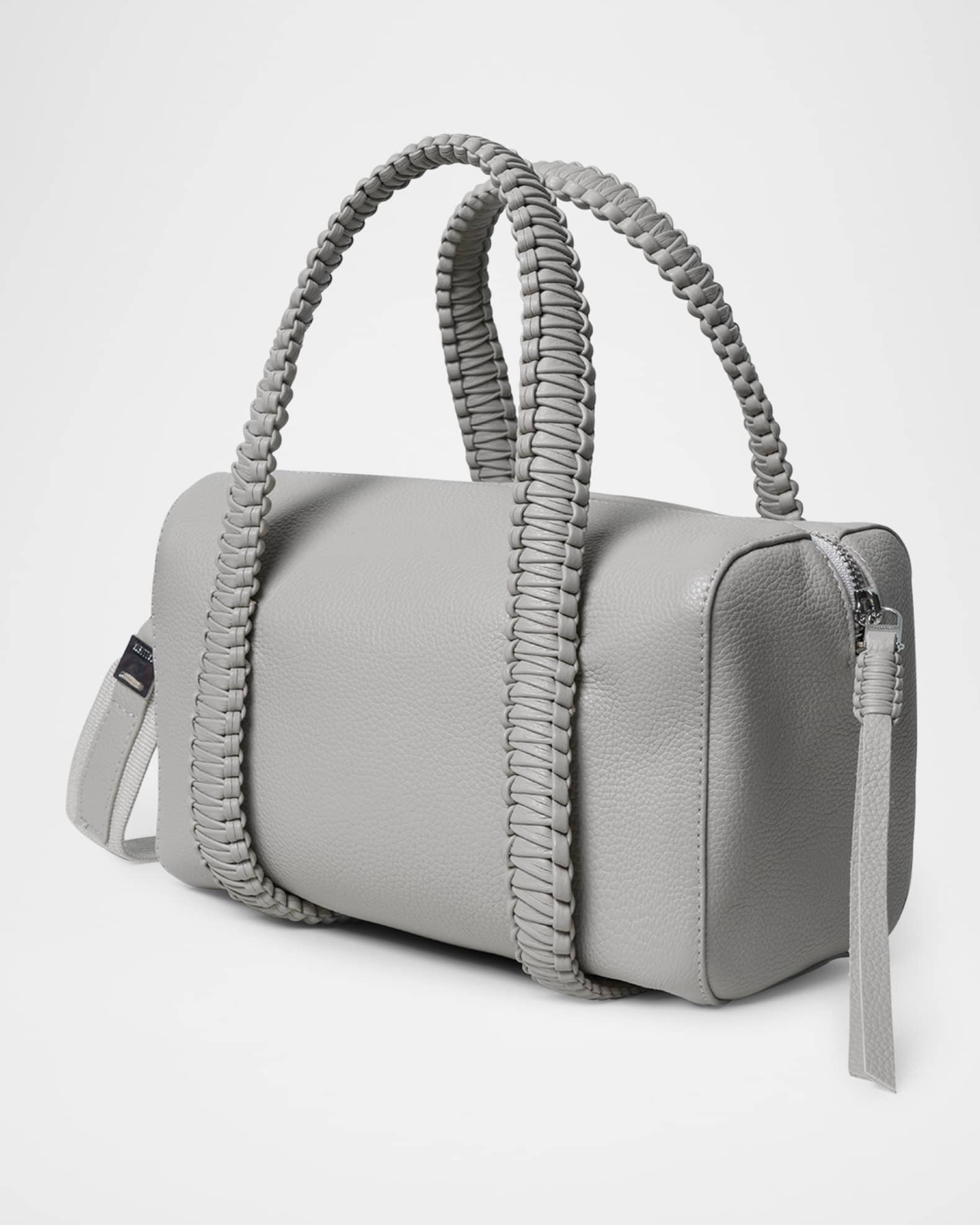 Medium Bowling Leather Top-Handle Bag 1