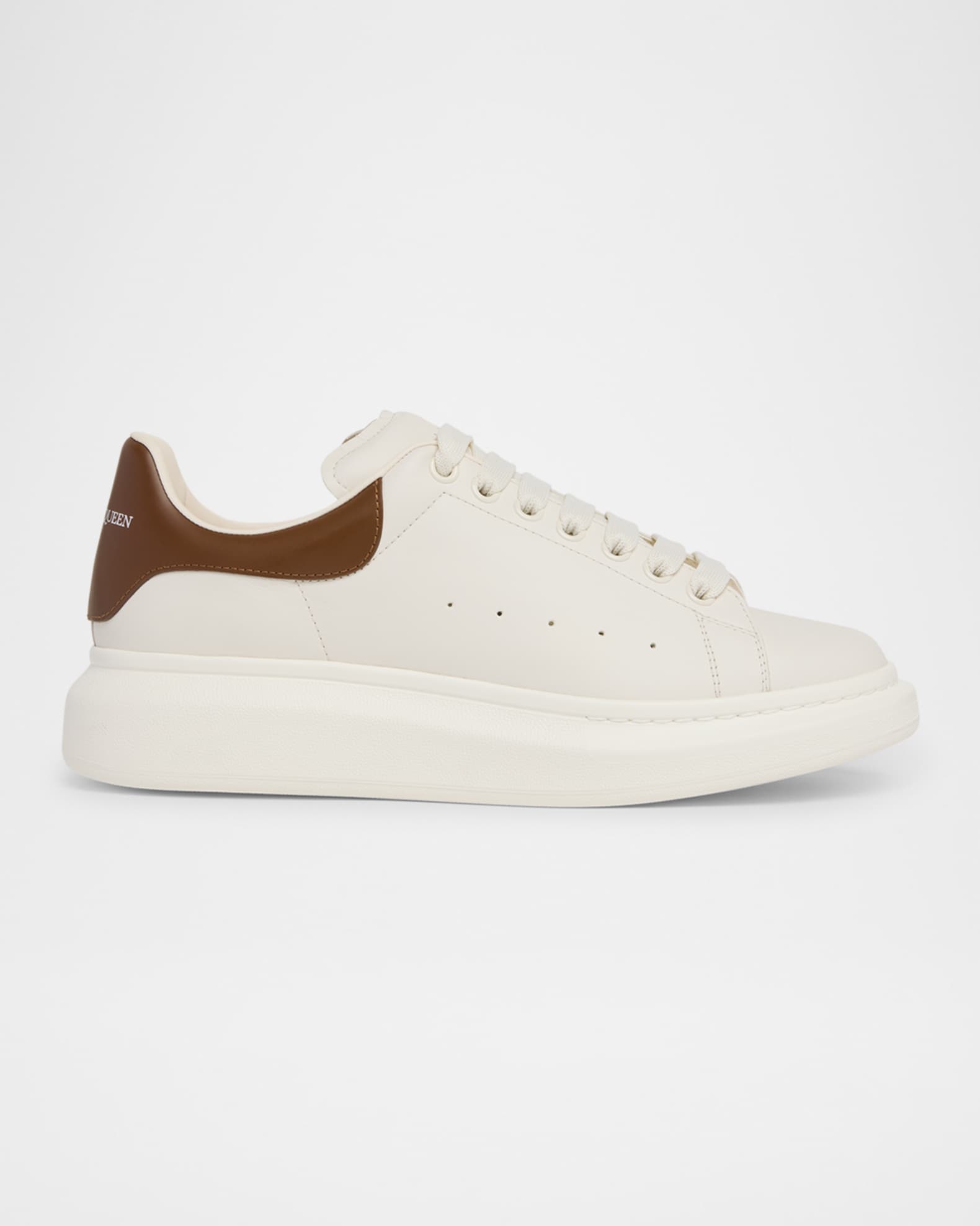 Men's Oversized Leather Low-Top Sneakers 0