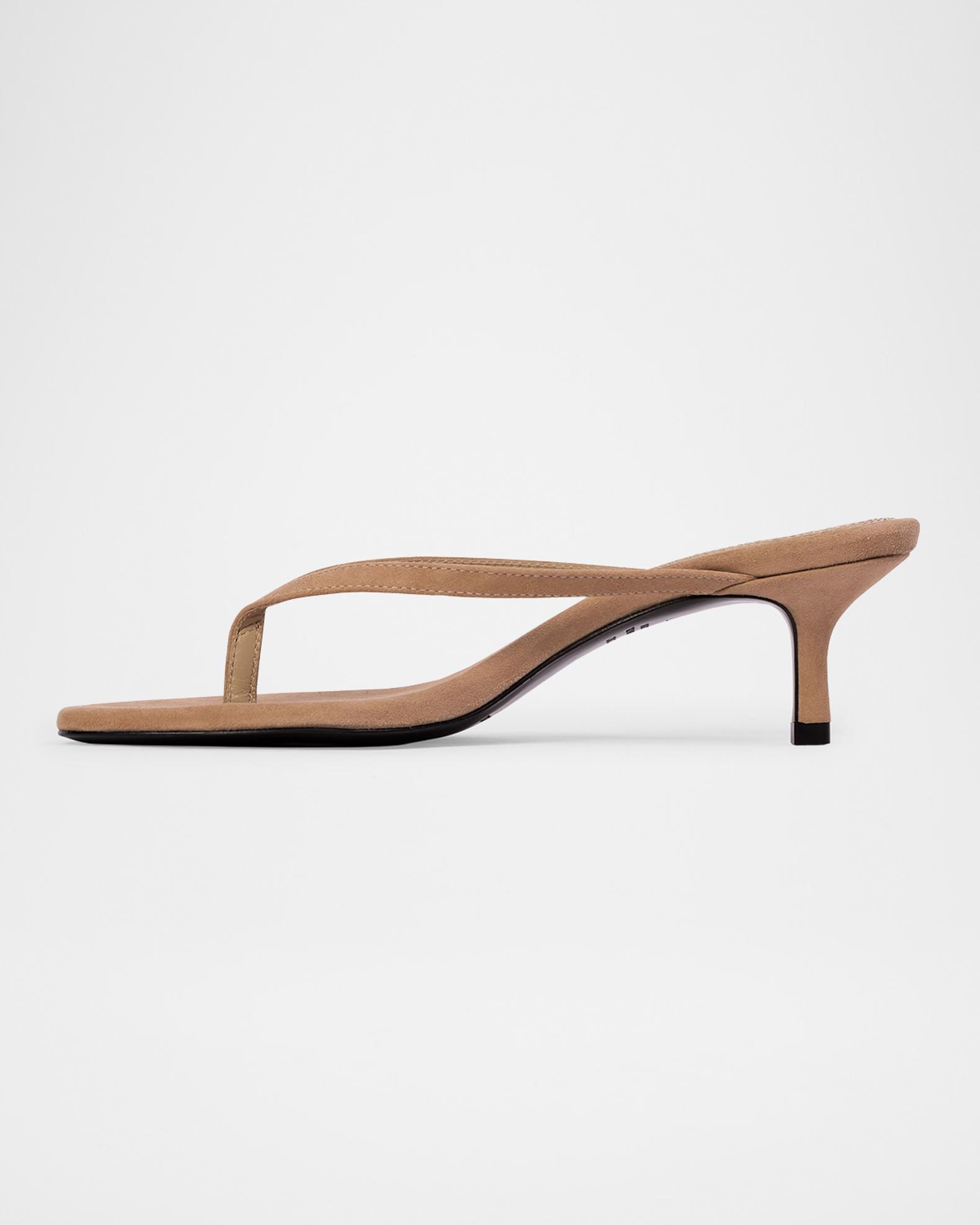 Suede thong Sandals