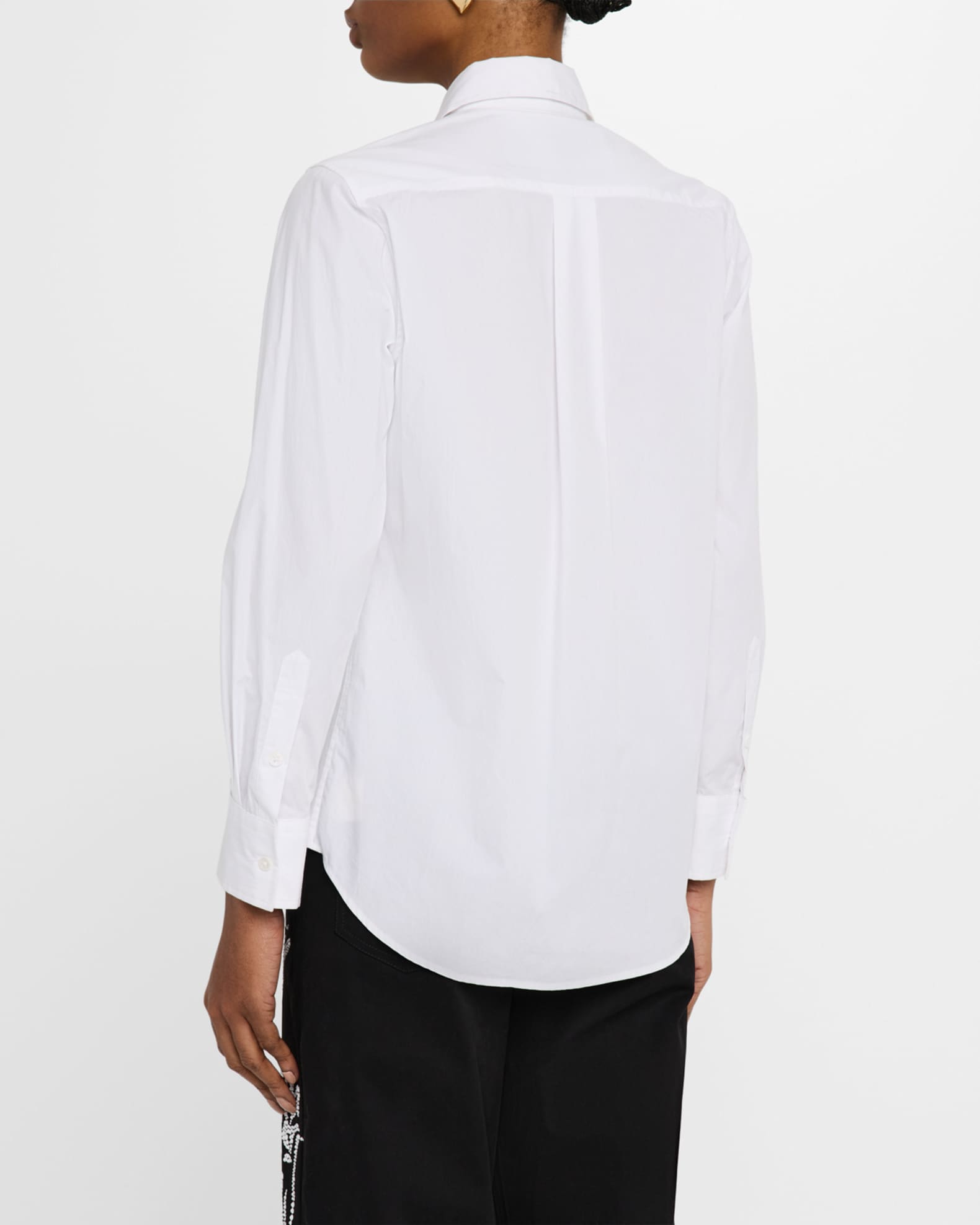 LIBERTINE LIBERTINE【※難あり未使用】ロングシャツ S 白 Libertine 19th Century Sampler New Classic Shirt - XS ONLY