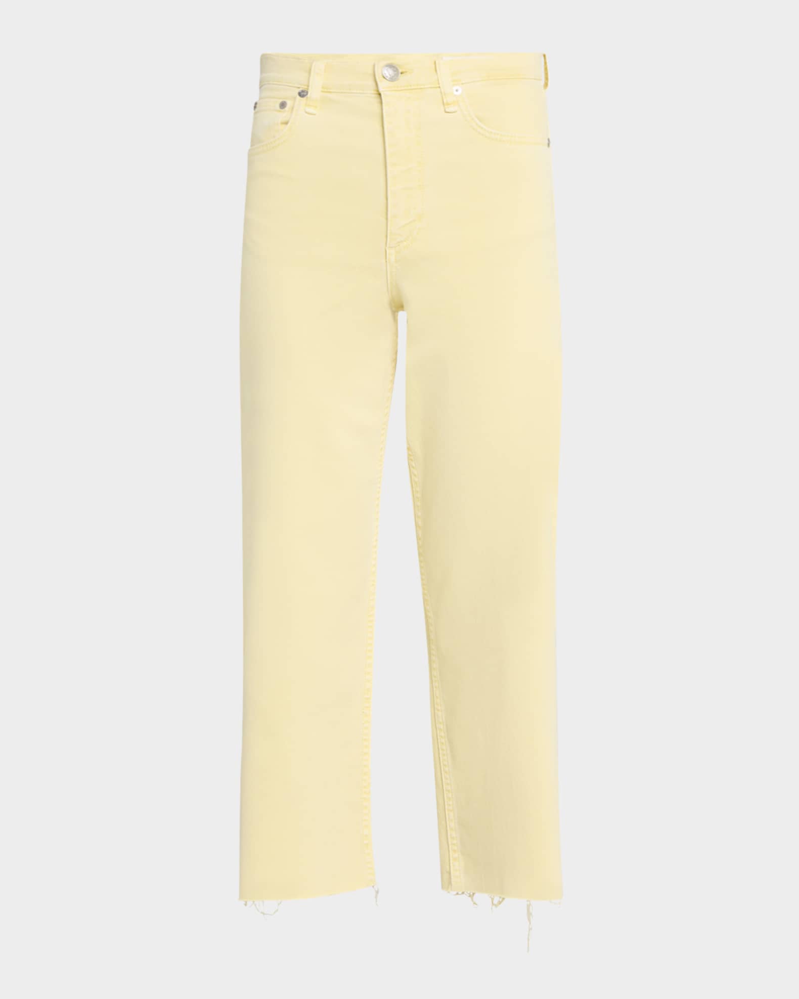 Andi High-Rise Wide-Leg Ankle Jeans 0