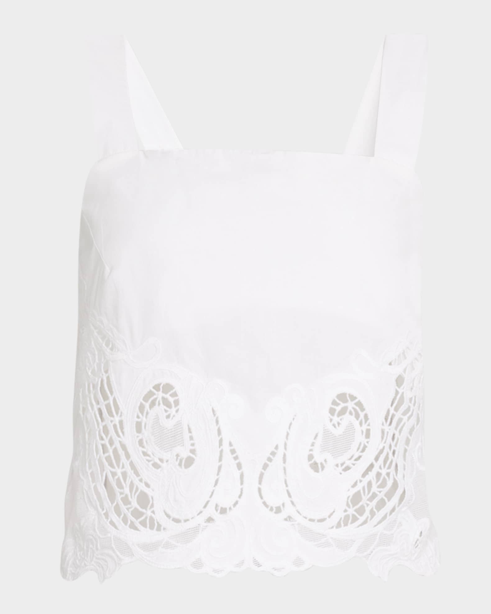 Clem Lace Crop Top